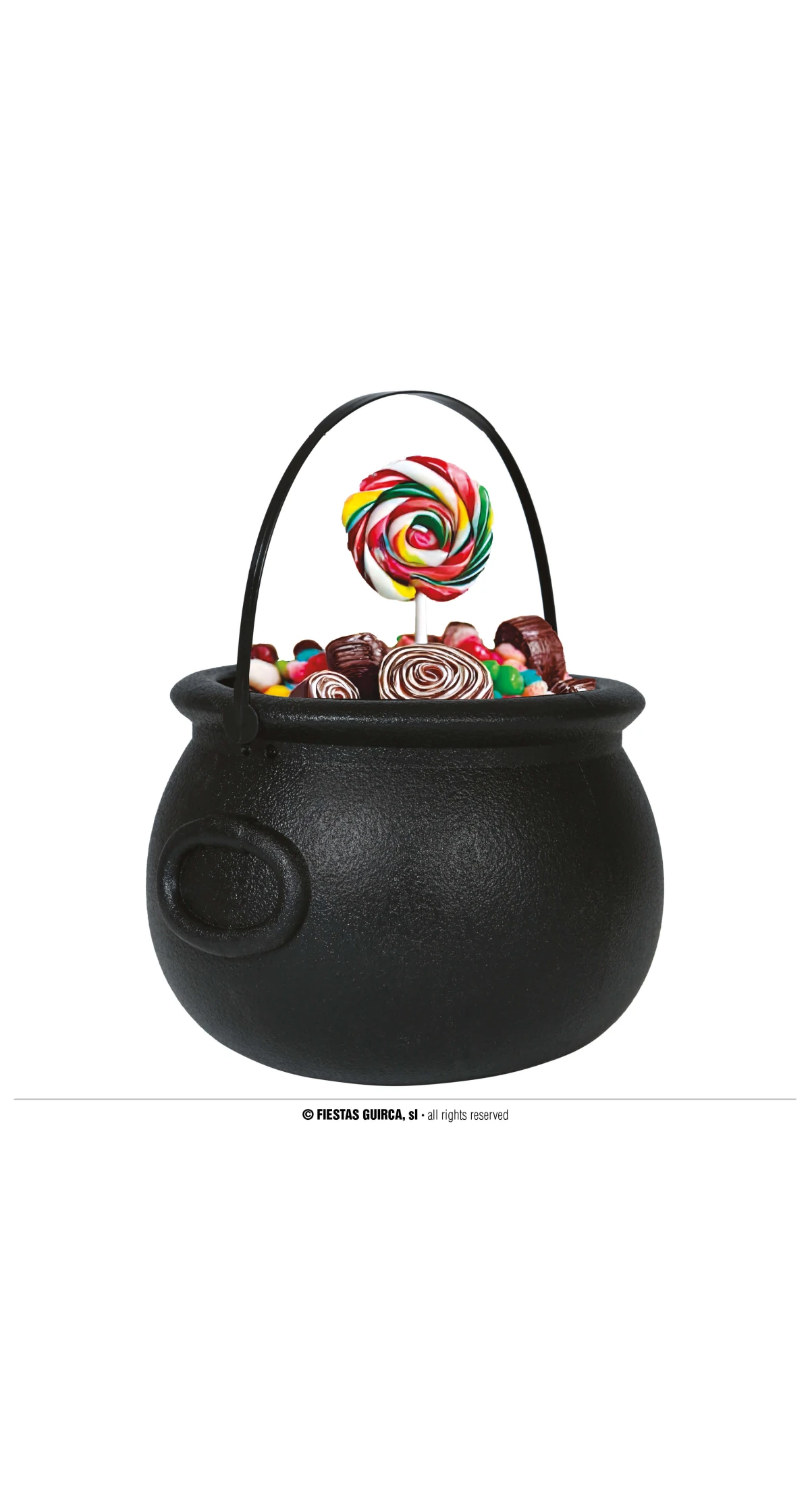 Halloween Witch Cauldron -16x20cm