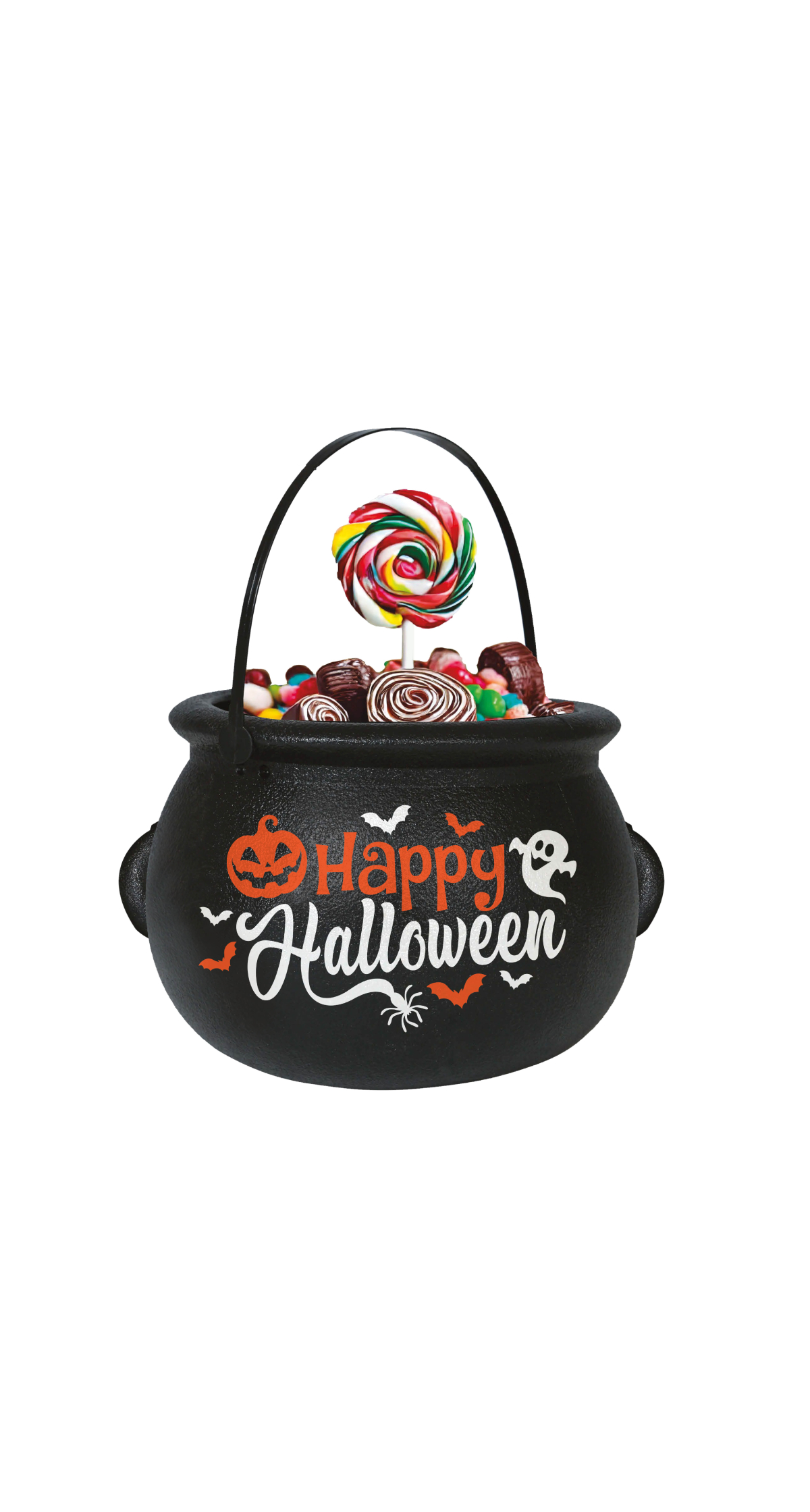 Halloween Happy Halloween Cauldron 16cm