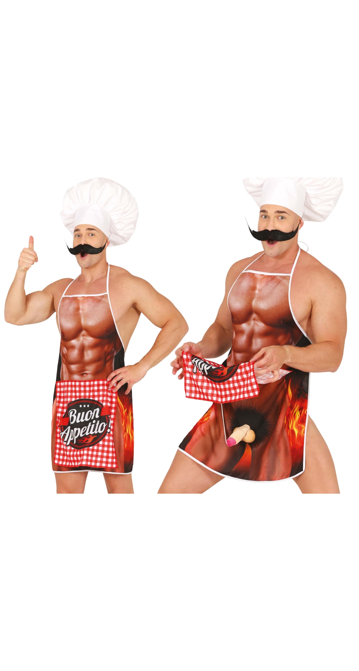 Bachelor Naughty Chef Apron With Willy Surprise