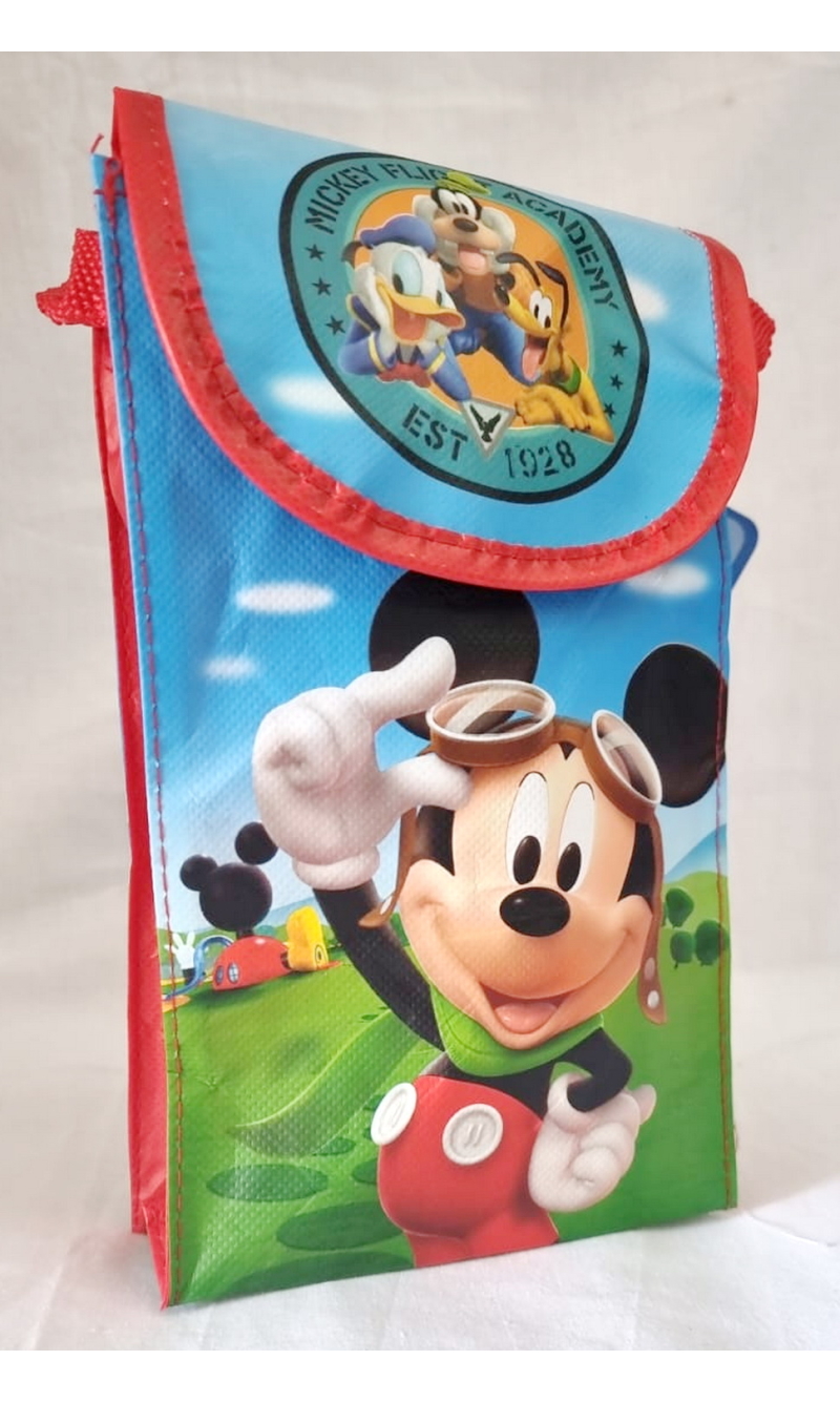 Disney Mickey Mouse Clubhouse Party Favour Bag With Flap & Handle – 25.5x15