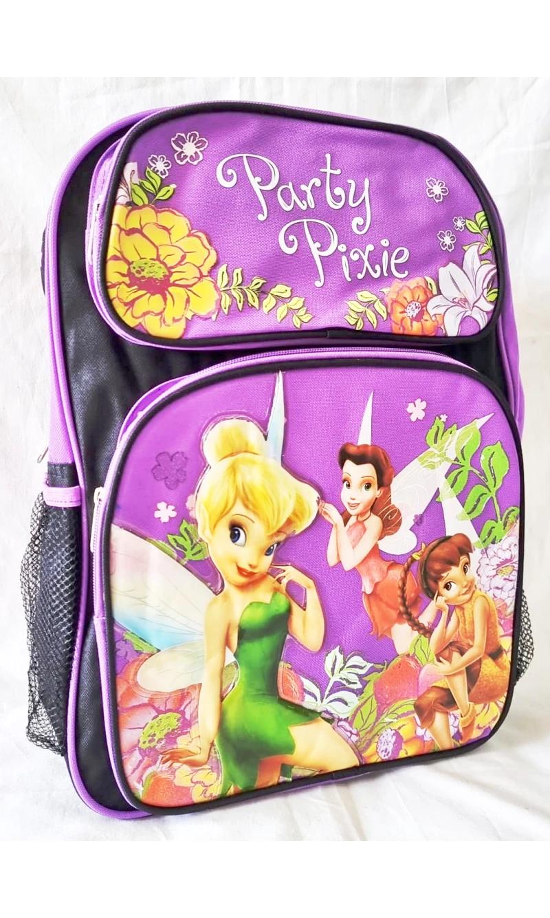 Tinkerbell & Fairies School Backpack – 42x32cm