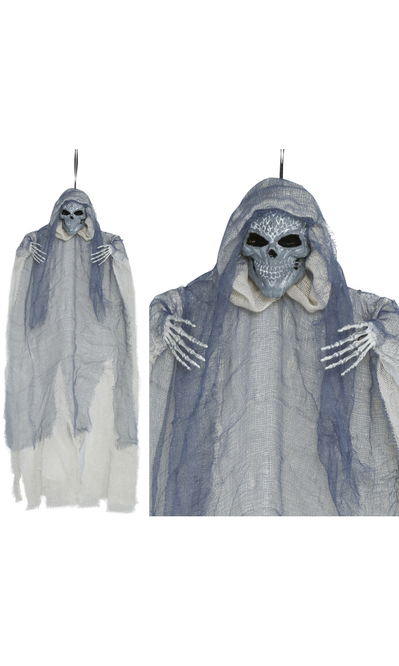 Halloween Hanging Skeleton With Tunic 60cm