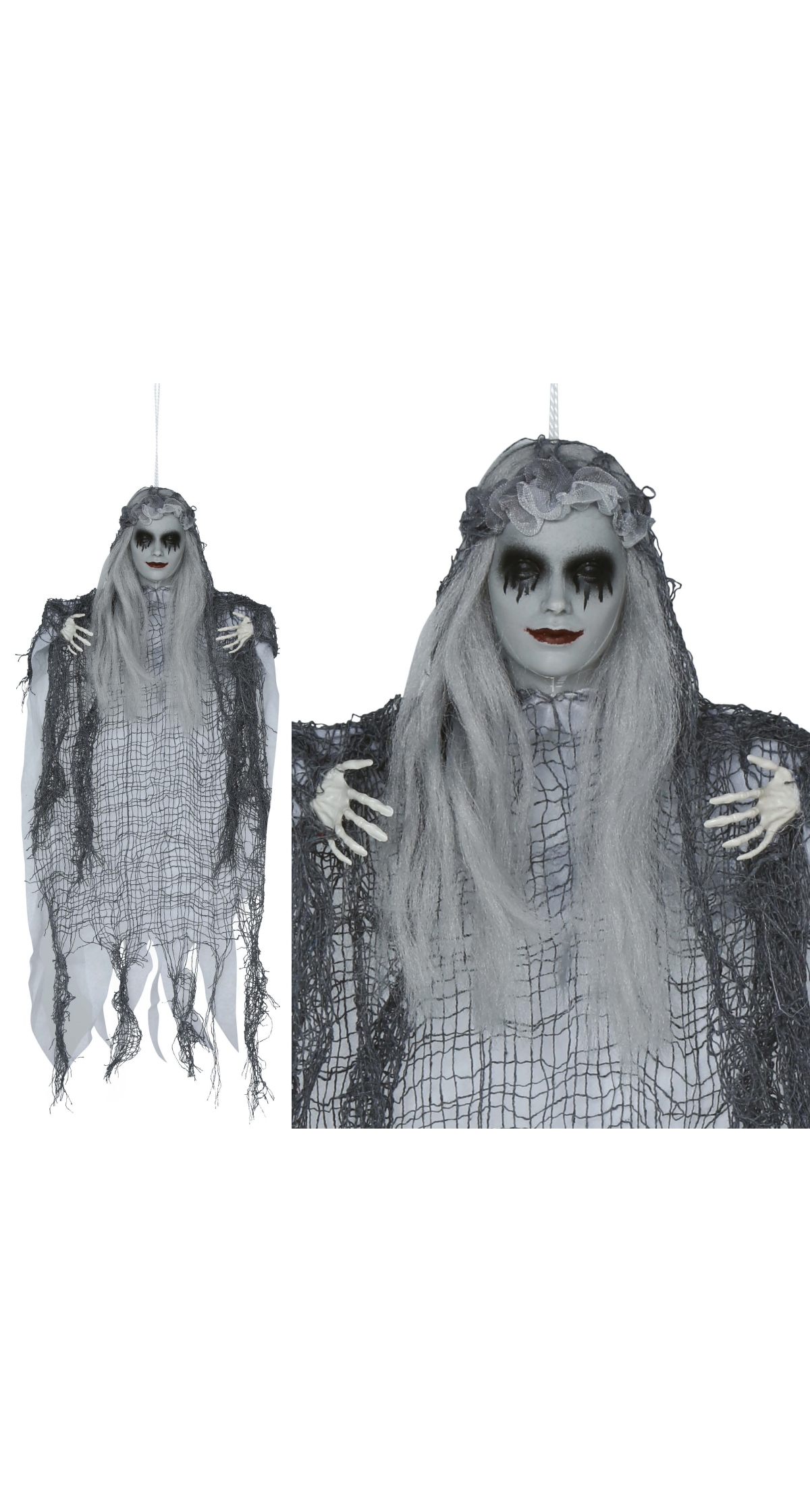 Halloween Hanging Dead Woman 50cm