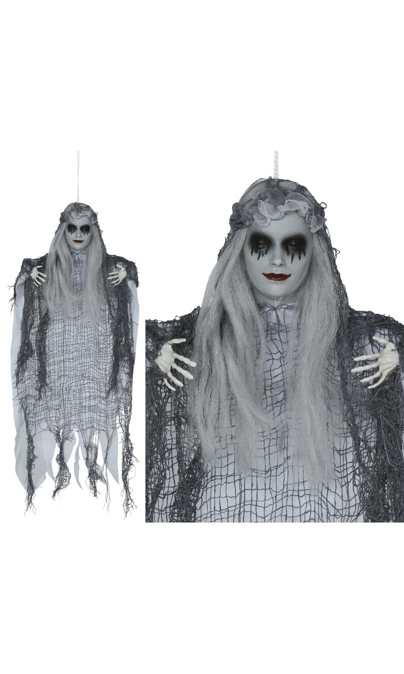 Halloween Hanging Dead Woman 50cm