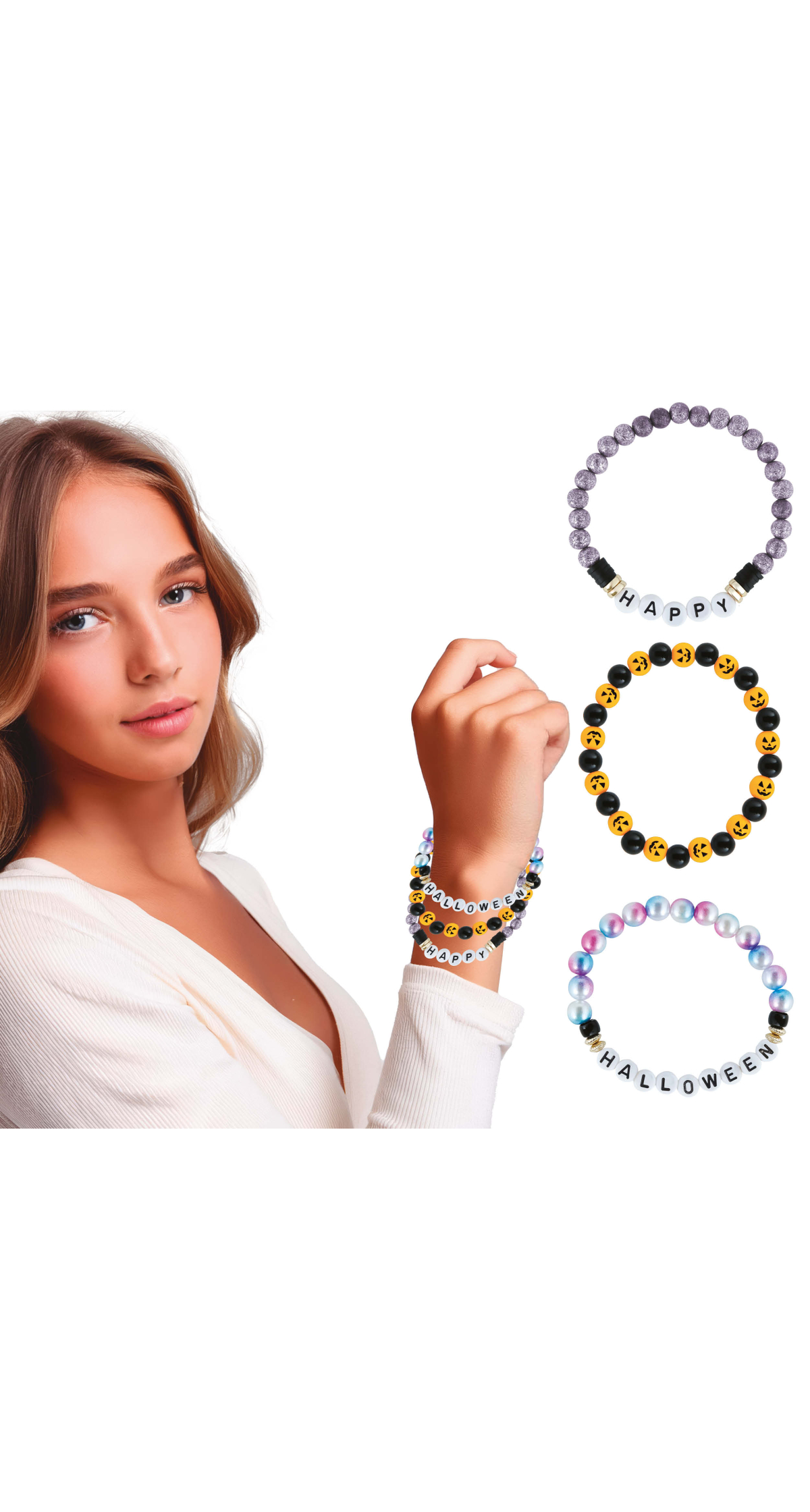 Halloween Bracelets - 3pcs