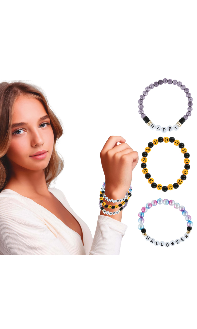 Halloween Bracelets - 3pcs