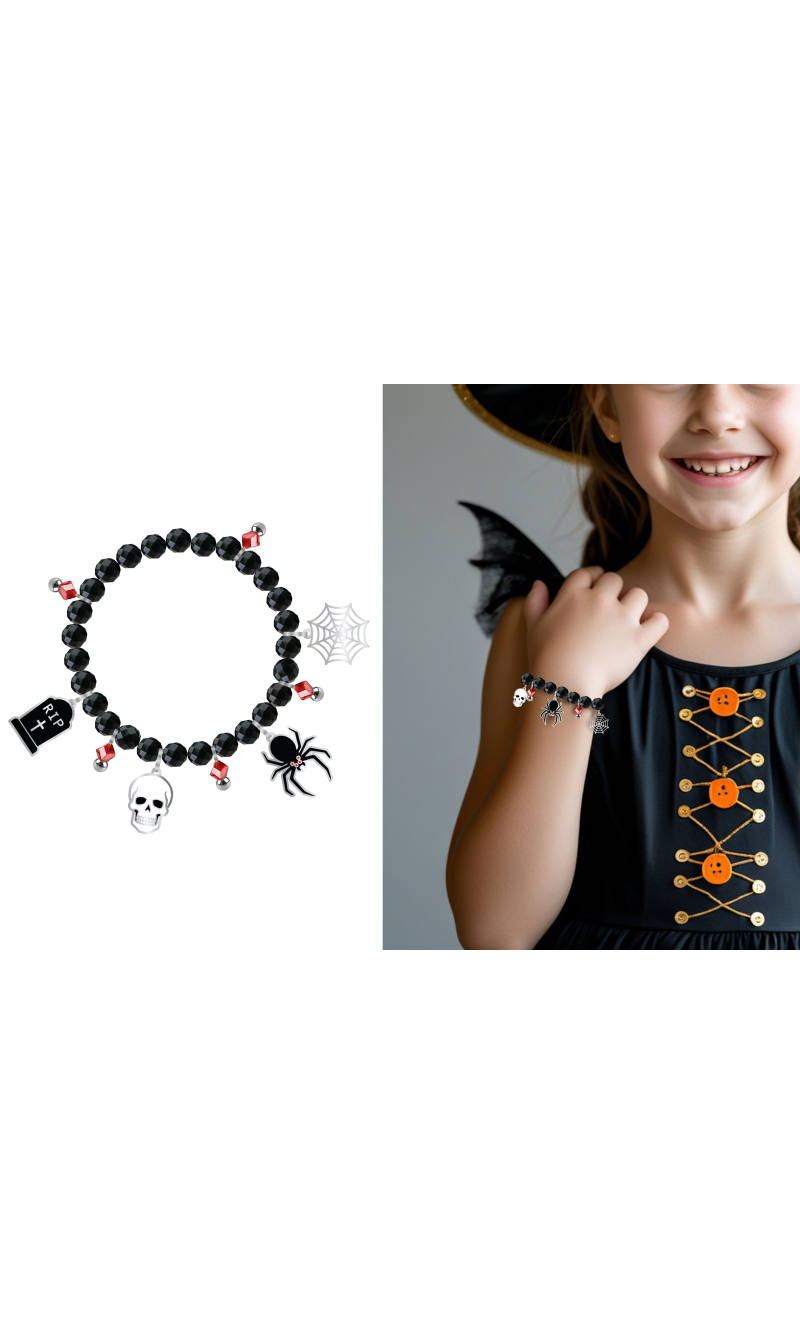 Halloween Black Figure Bracelet