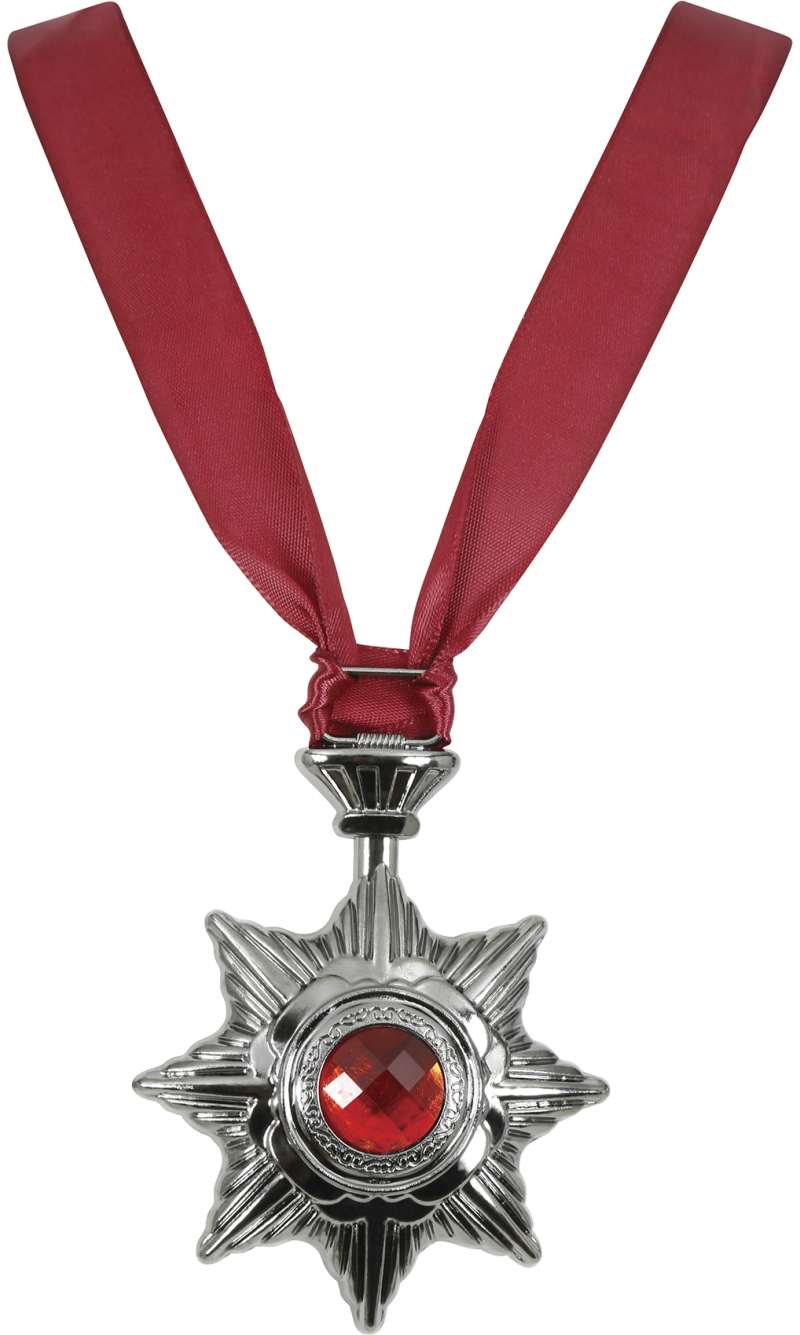 Vampire Medallion Necklace 9x7cm
