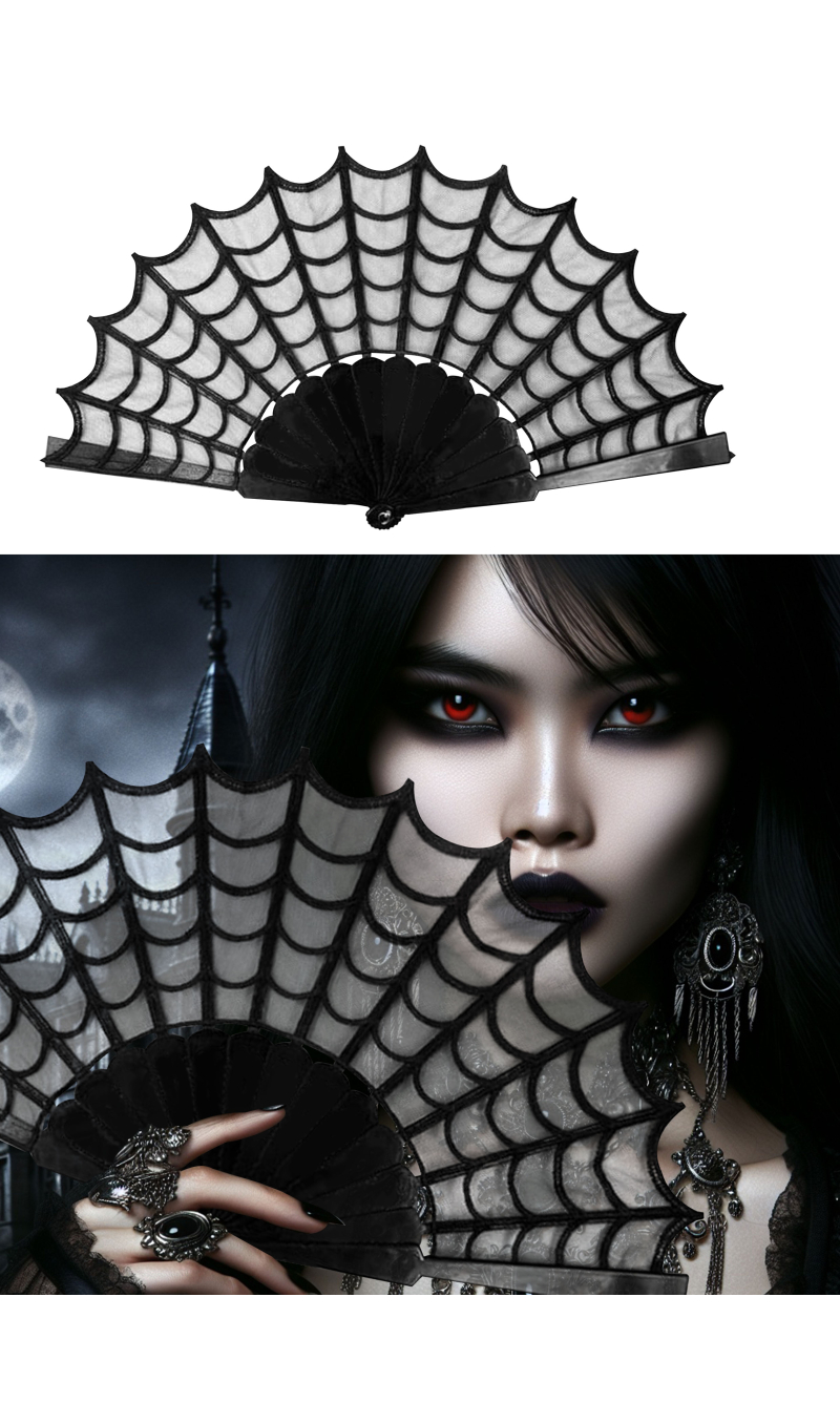 Halloween Gothic Fan
