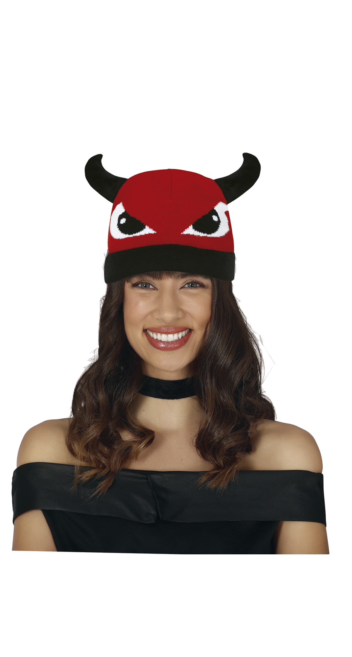 Halloween Wool Effect Demon Hat