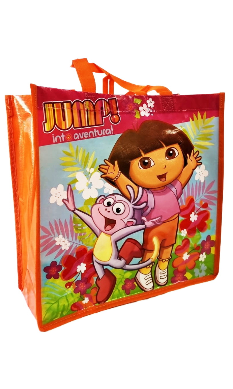 Dora The Explorer Reusable Tote Gift Bag - 35x34.5cm