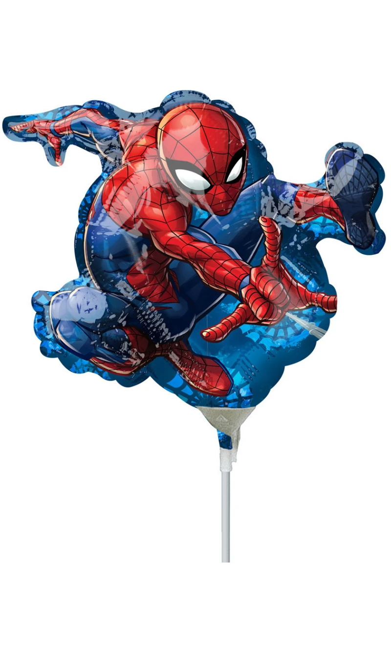 Mini Shape Spider-Man Foil Balloon 17x25cm (Air Fill Only)