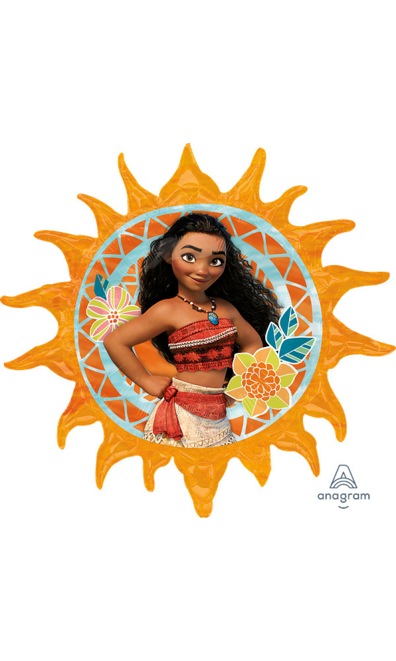 Moana SuperShape Foil Balloon - 71 x 73cm