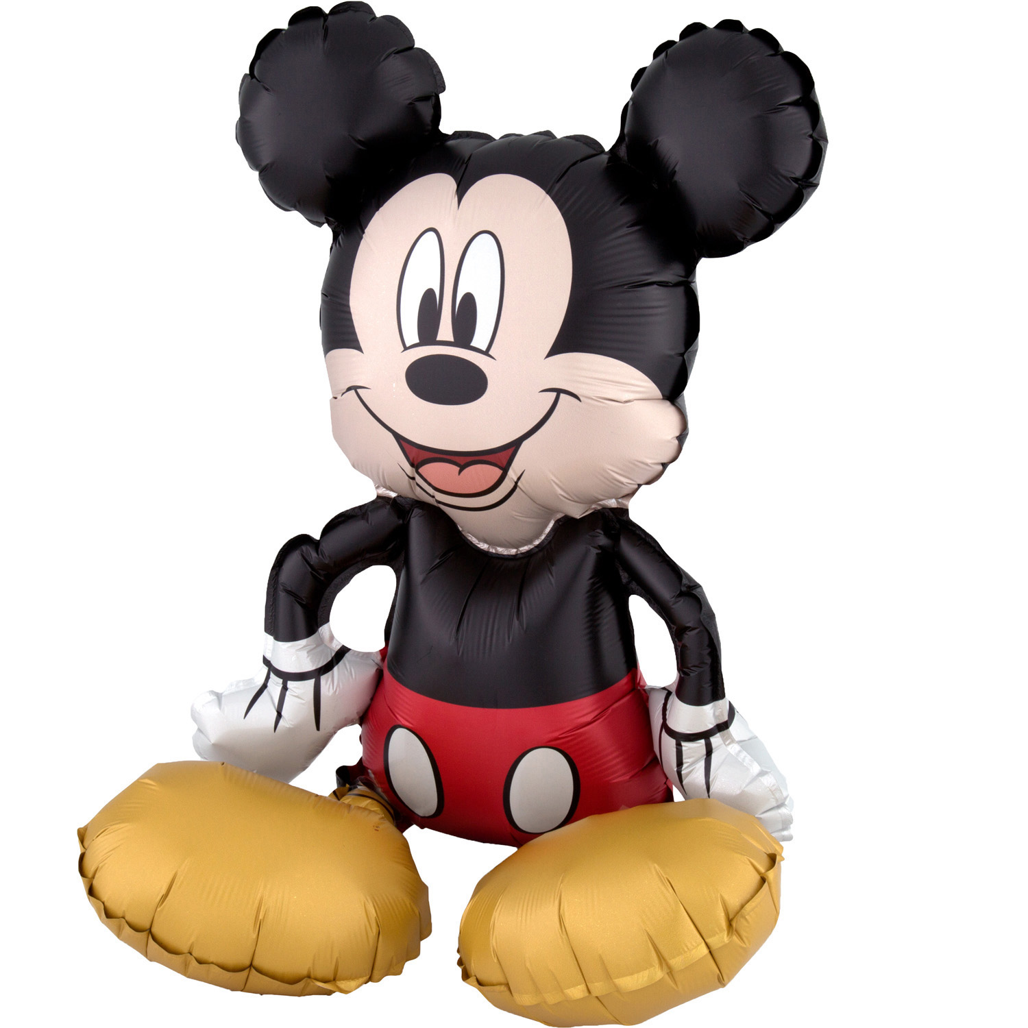 Mickey Mouse Sitter Foil Balloon (Airfill Only) - 45cm x 45cm