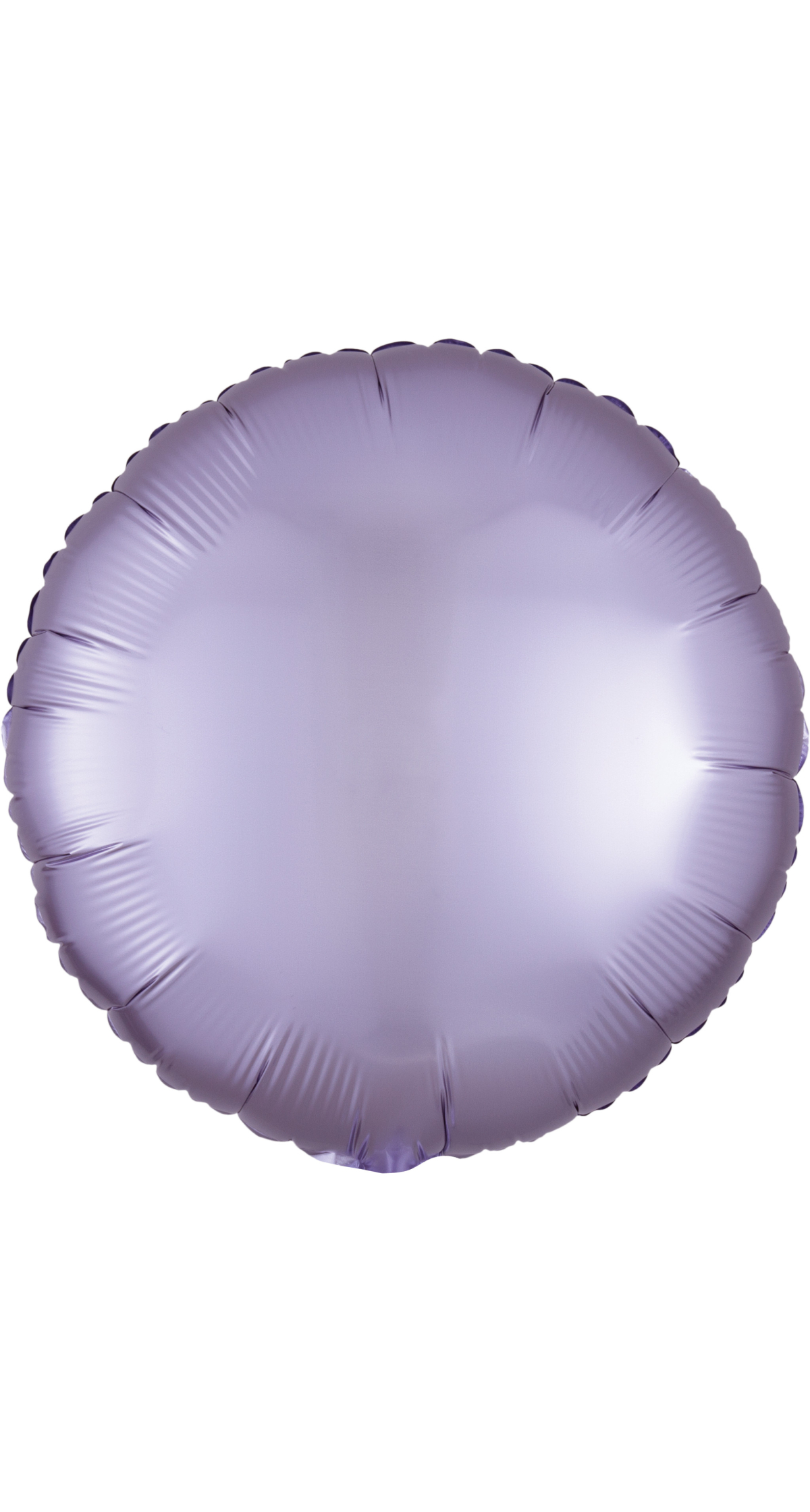 Satin Luxe Pastel Lilac Crcle Standard Circle Foil Balloon 18" (45cm)