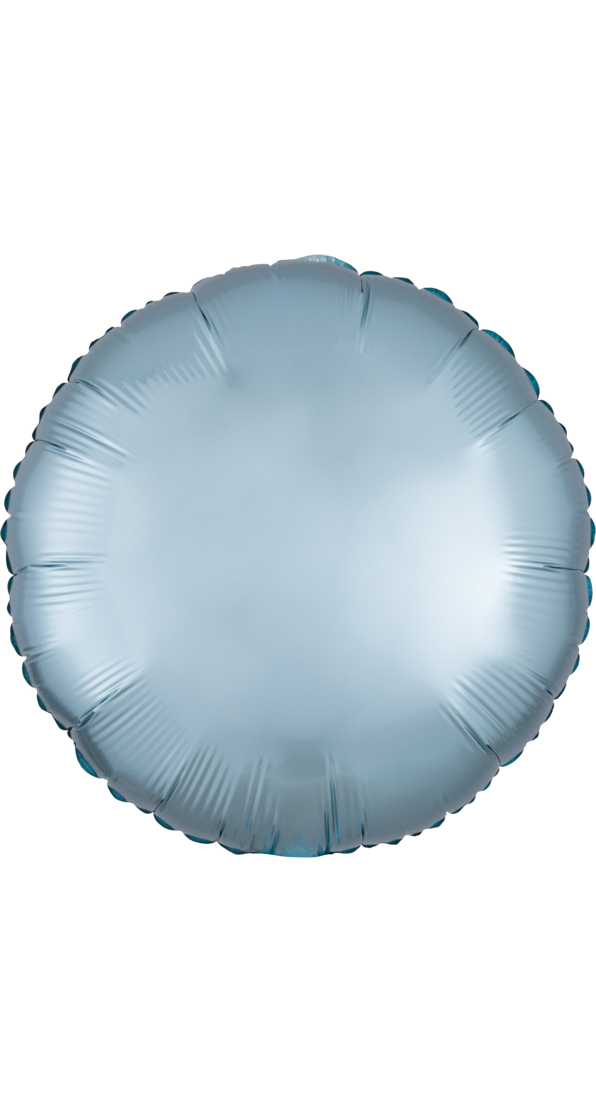 Satin Luxe® Pastel Blue Circle Standard Circle Foil Balloon 18" (45cm)