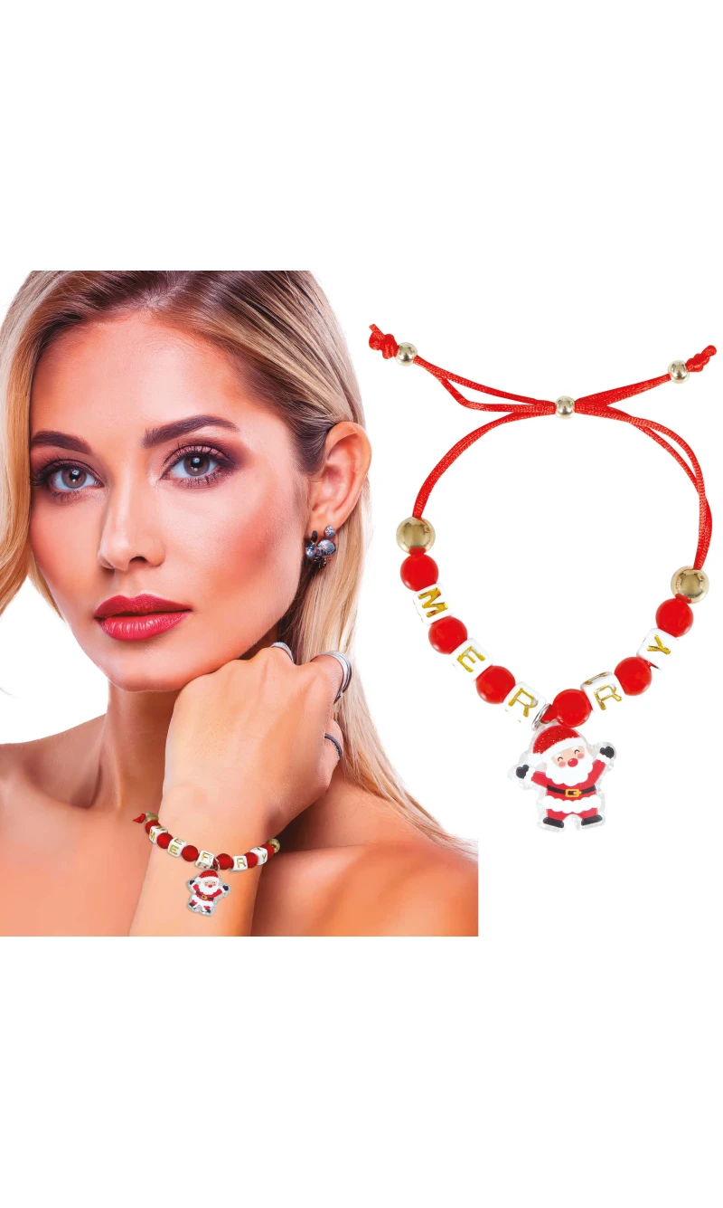 Christmas Bracelet With Santa Claus