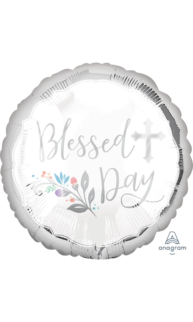 Holy Day Standard Circle Foil Balloon 17" (42cm)