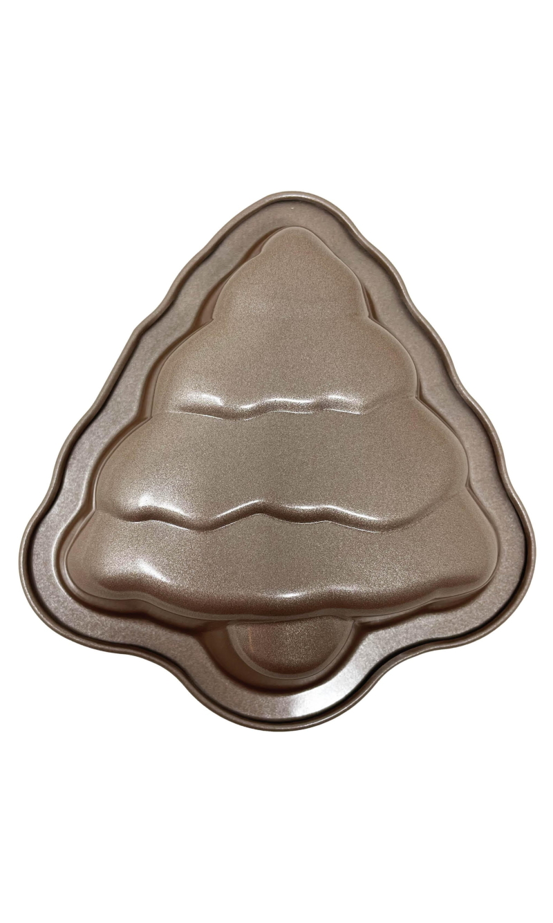 Christmas Tree Metal Cake Mold 15cm