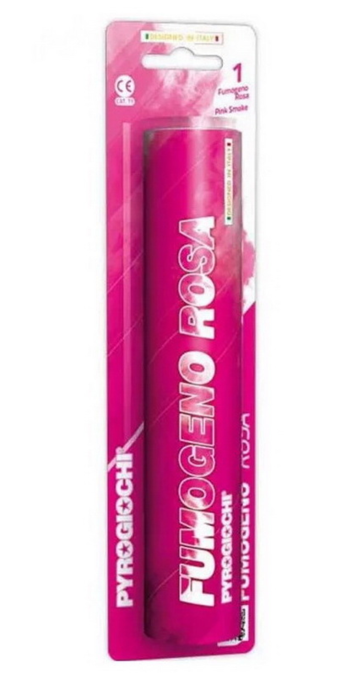 Coloured Smoke Bomb Flare - Pink