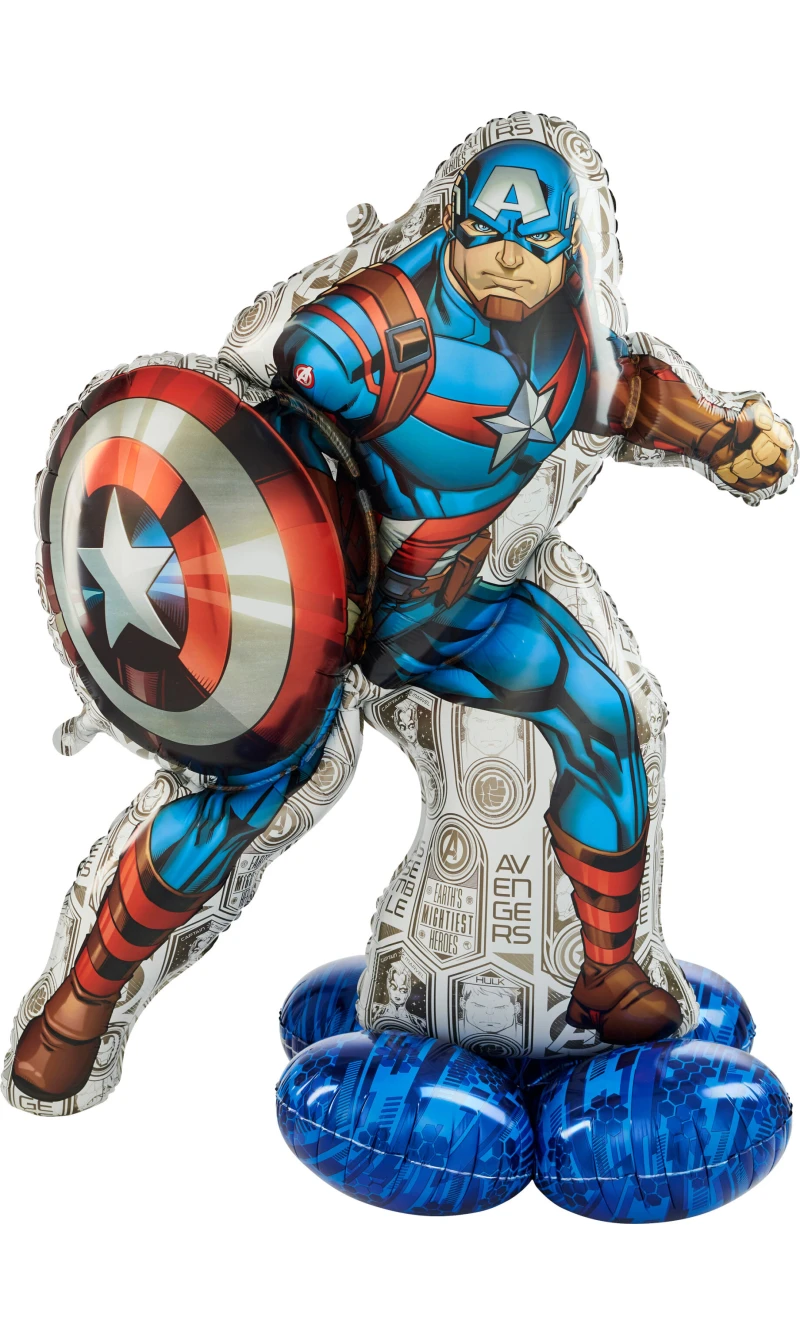 Marvel Avengers Captain America Airloonz Foil Balloon - 93 x 147cm