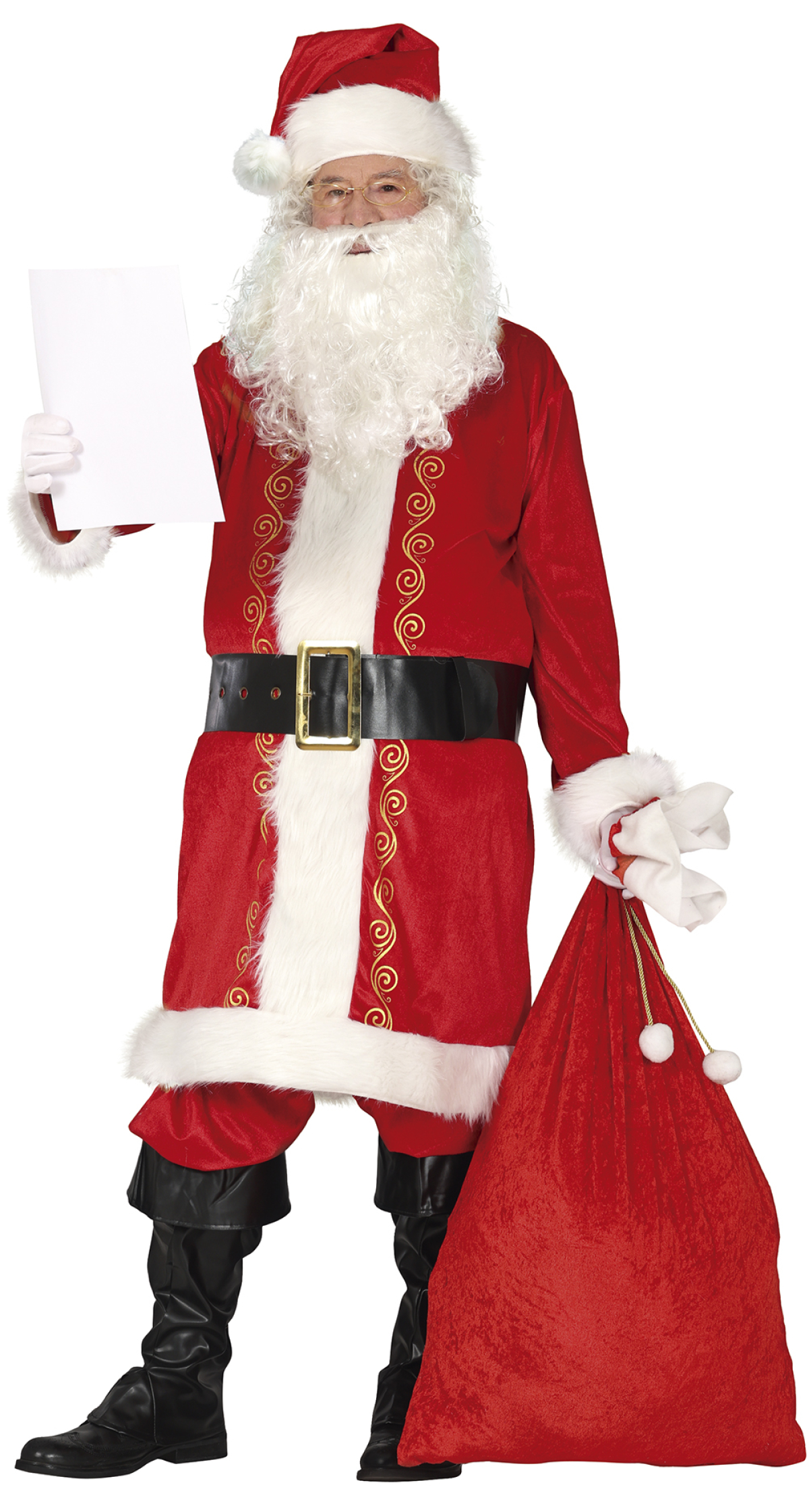 Christmas Mr Santa Claus - Adult Size Medium (48-50)