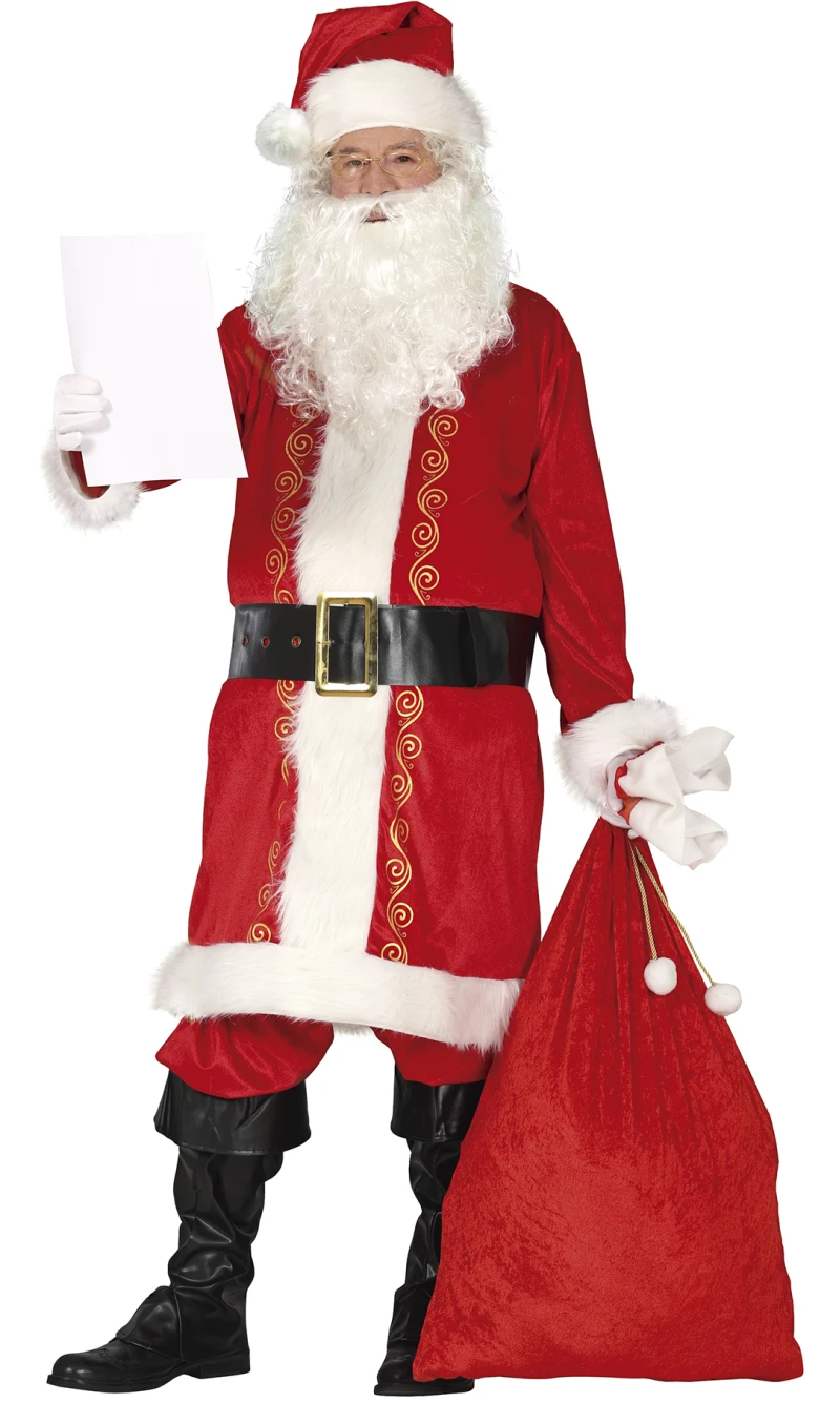 Christmas Mr Santa Claus - Adult Size Medium (48-50)