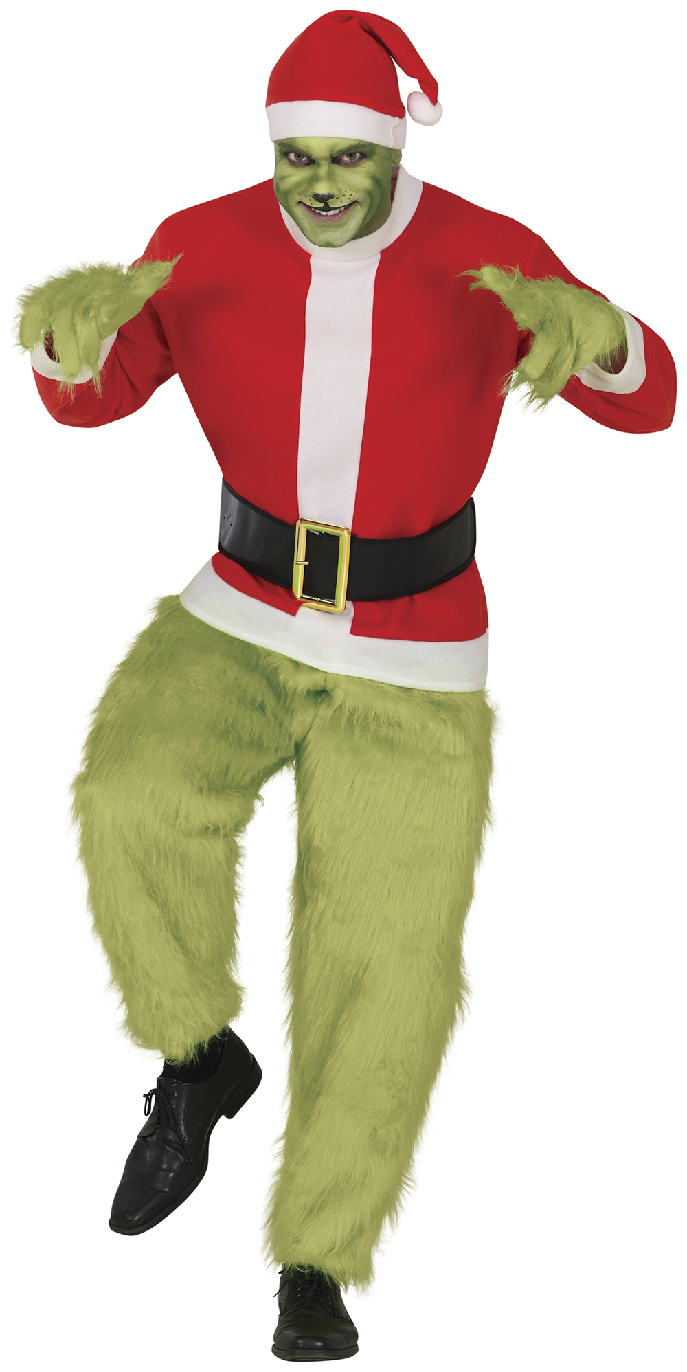 Grinch Deluxe Christmas Costume - Adult Size Medium (48-50)