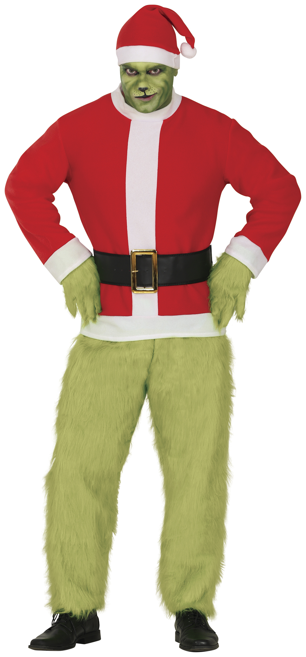 Grinch Deluxe Christmas Costume - Adult Size Large (52-54)