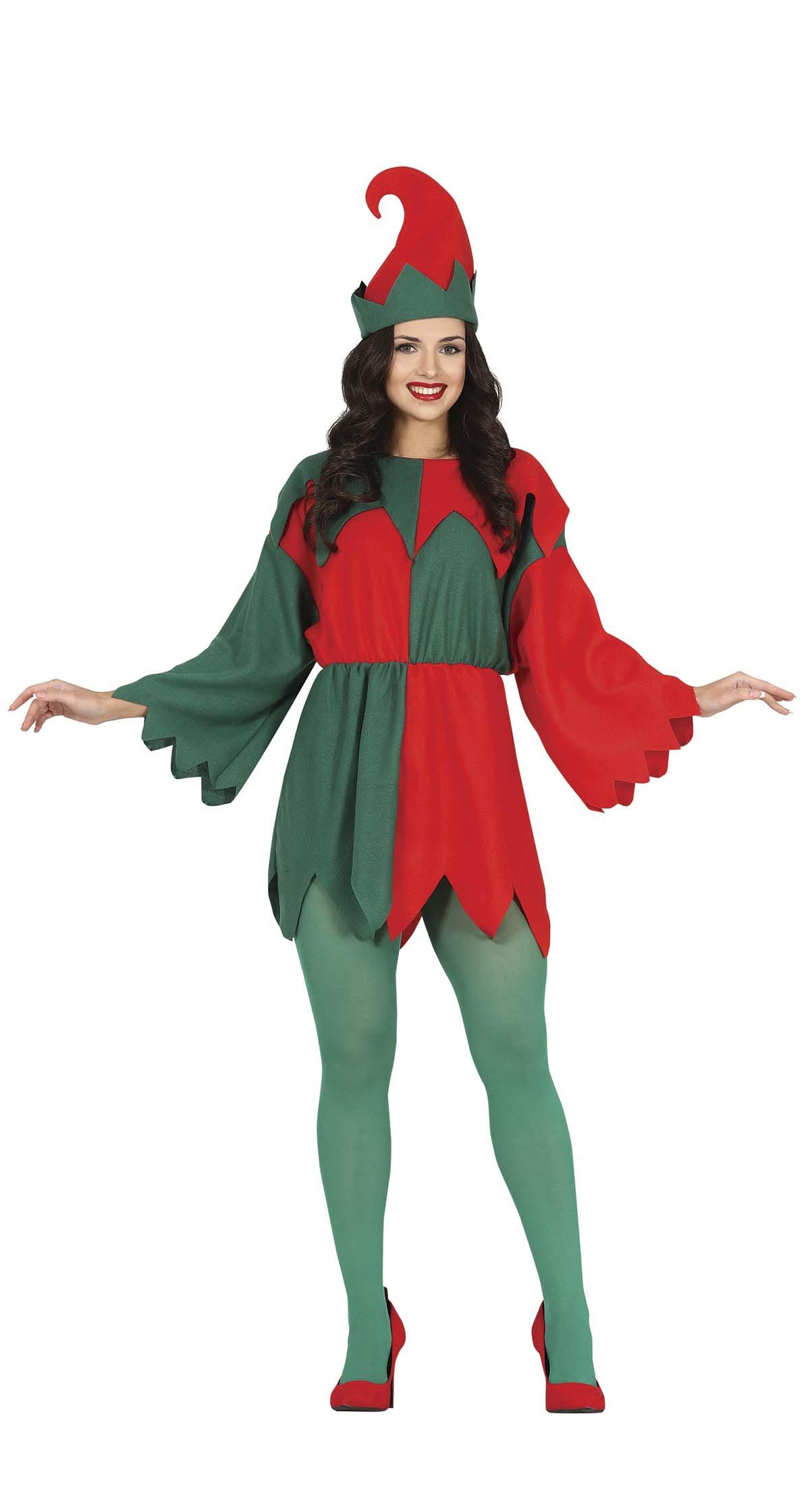 Elf Lady Costume - Adult Size Large (42-44)