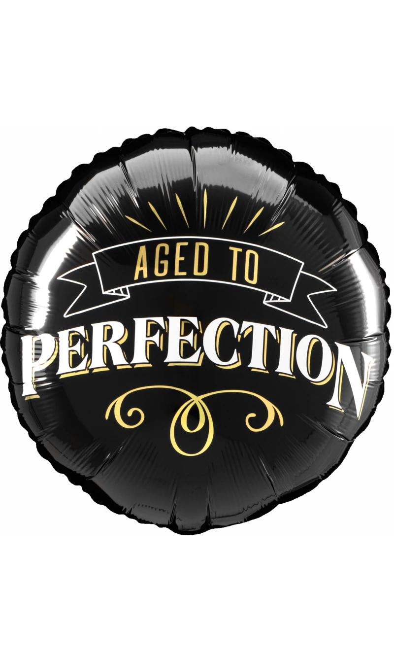 Better With Age Standard Circle Foil Balloon 17" (42cm)