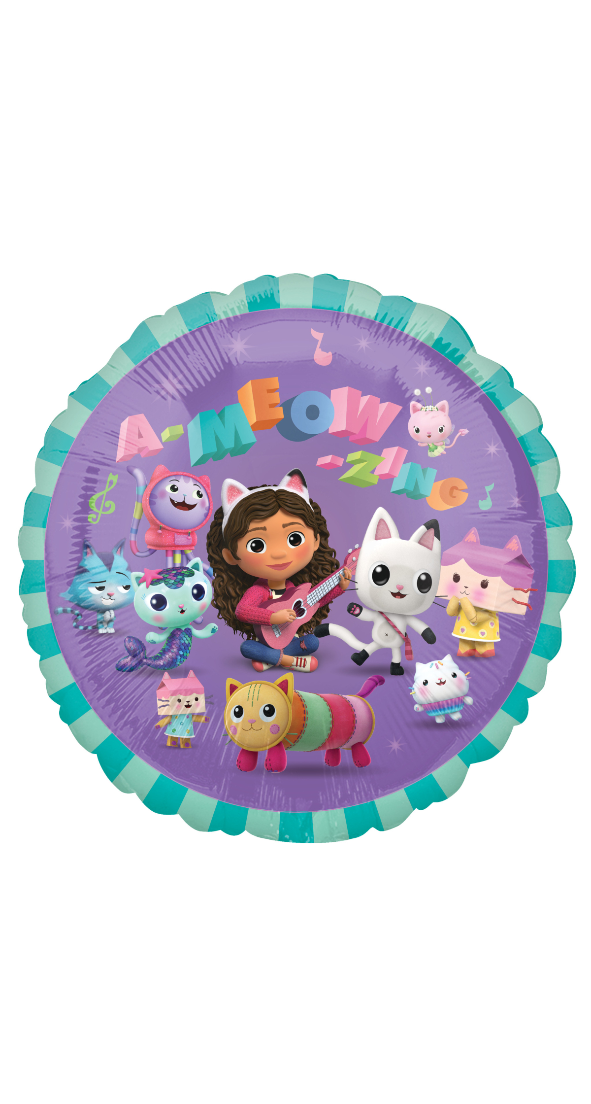 Gabby's Dollhouse Standard Circle Foil Balloon 17" (42cm)