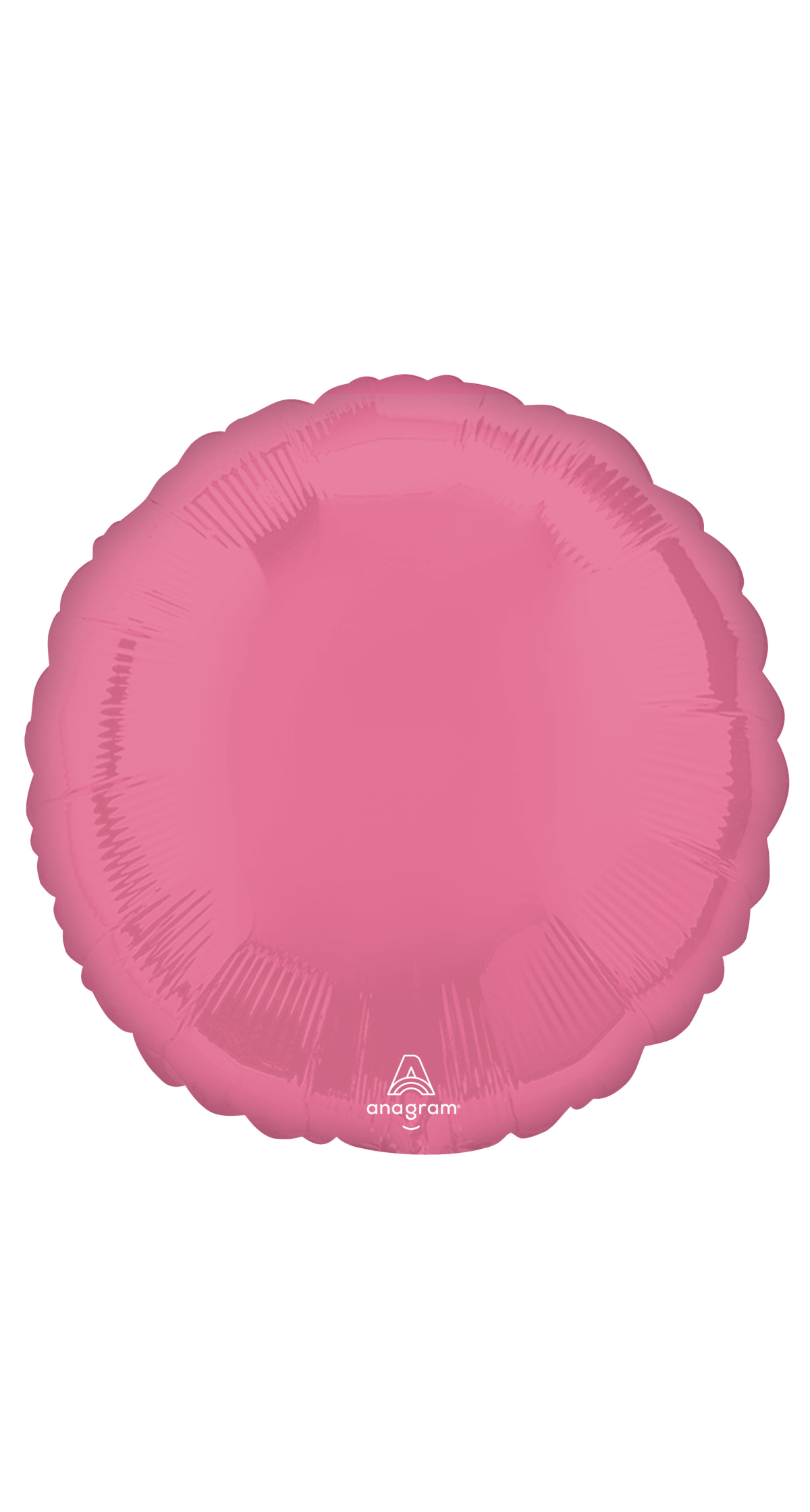 Vibrant Pink Standard Circle Foil Balloon 17" (42cm)