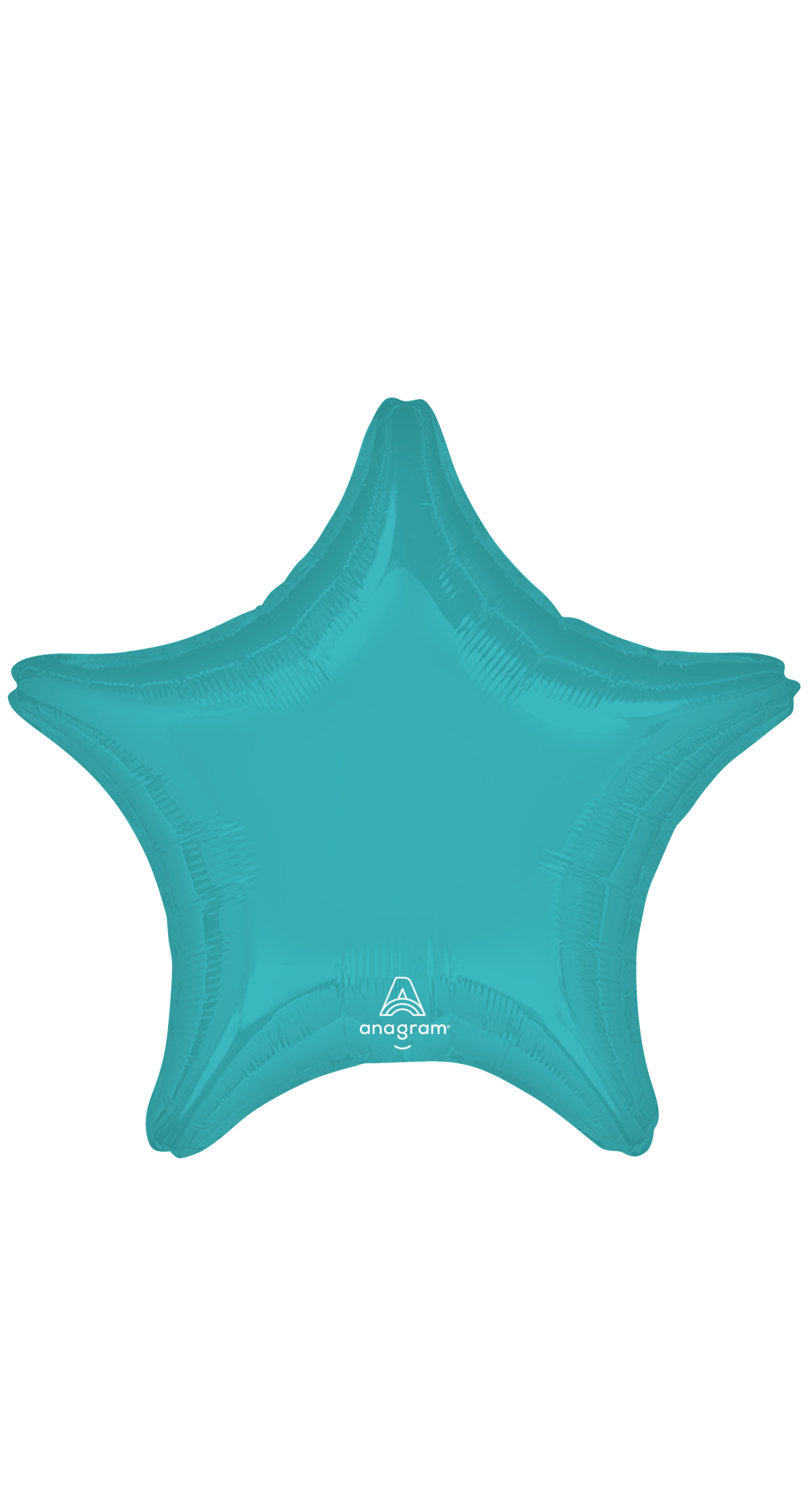 Vibrant Blue Standard Star Foil Balloon 17" (42cm)