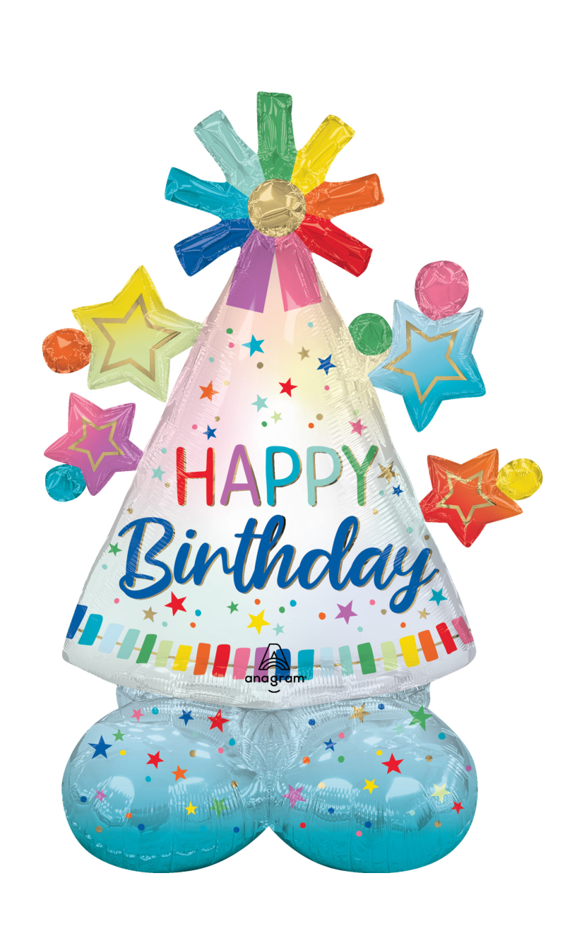 Party Hat Airloonz Foil Balloon - 68 x 91cm