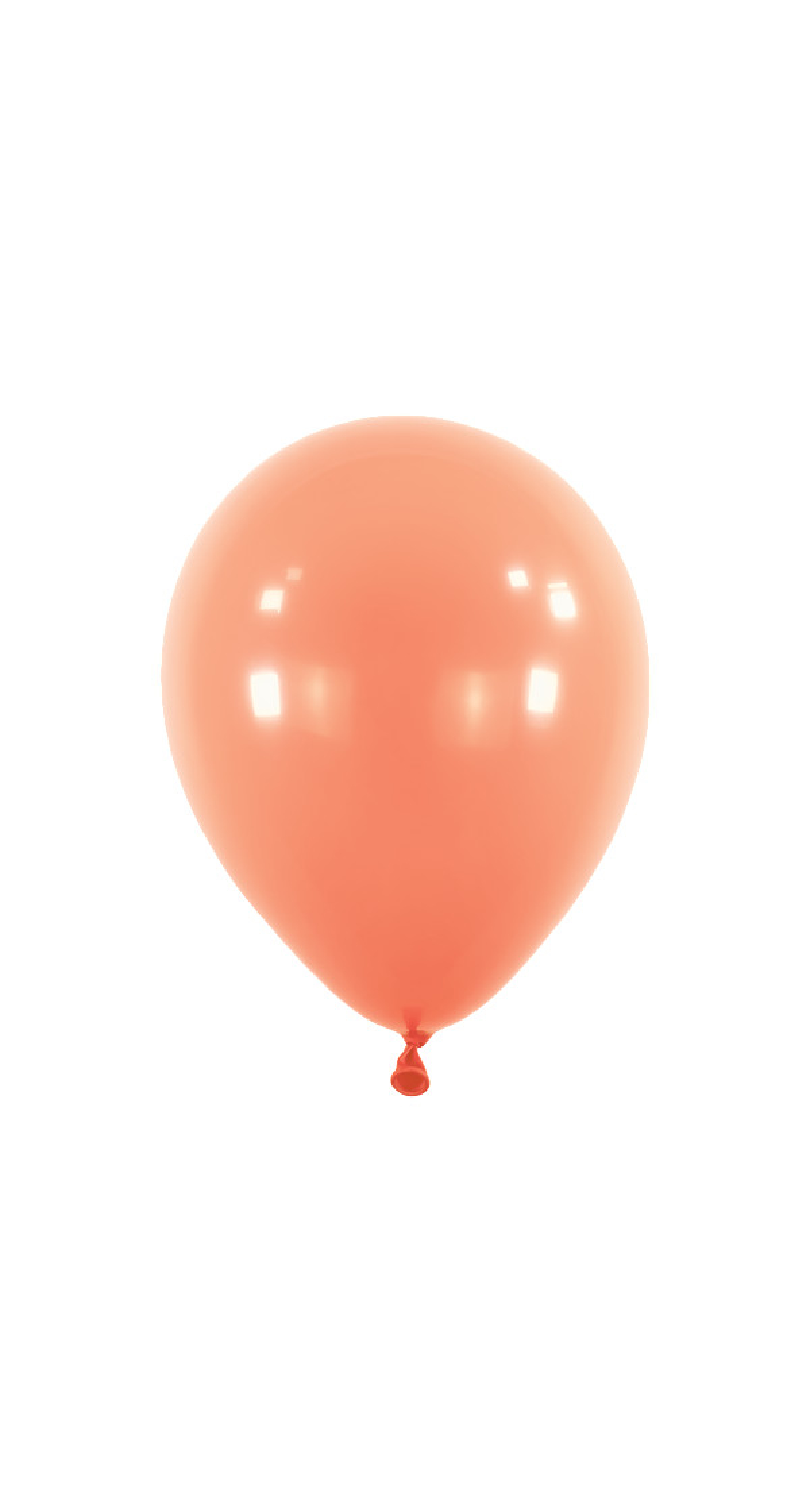 Anagram Latex Balloon - Fashion Coral  5" RND - 100pcs