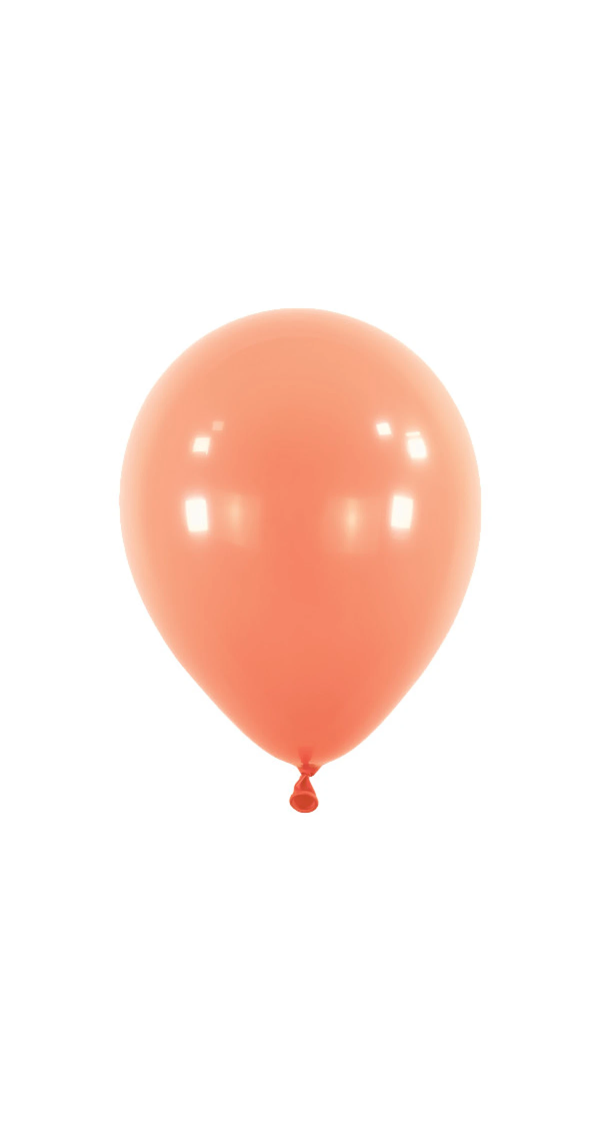 Anagram Latex Balloon - Fashion Coral  5" RND - 100pcs