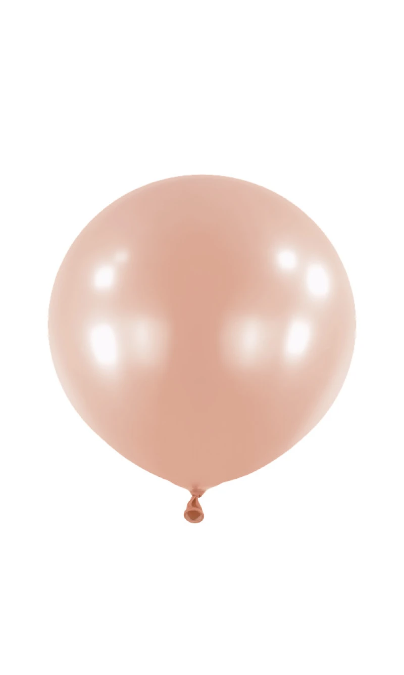 Anagram Latex Balloon - Fashion Antique Pink  24" RND - 4pcs