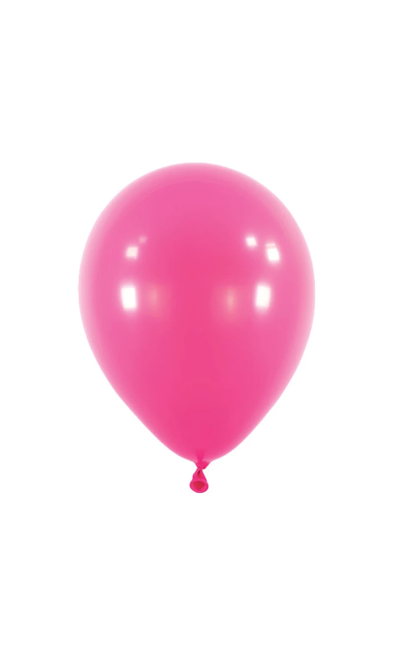 Anagram Latex Balloon - Fashion Hot Pink  5" RND - 100pcs