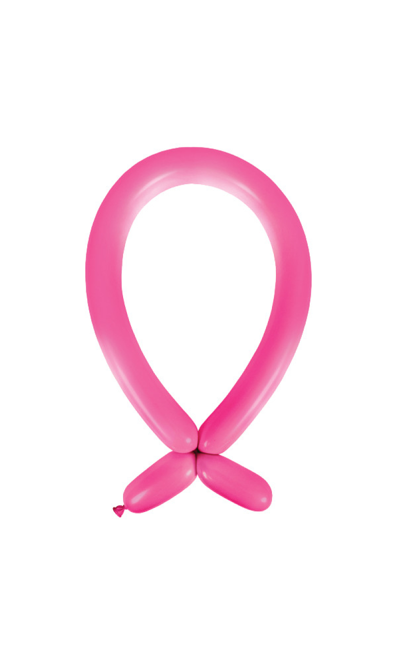 Anagram Modelling Balloon - Fashion Hot Pink  260 - 100pcs