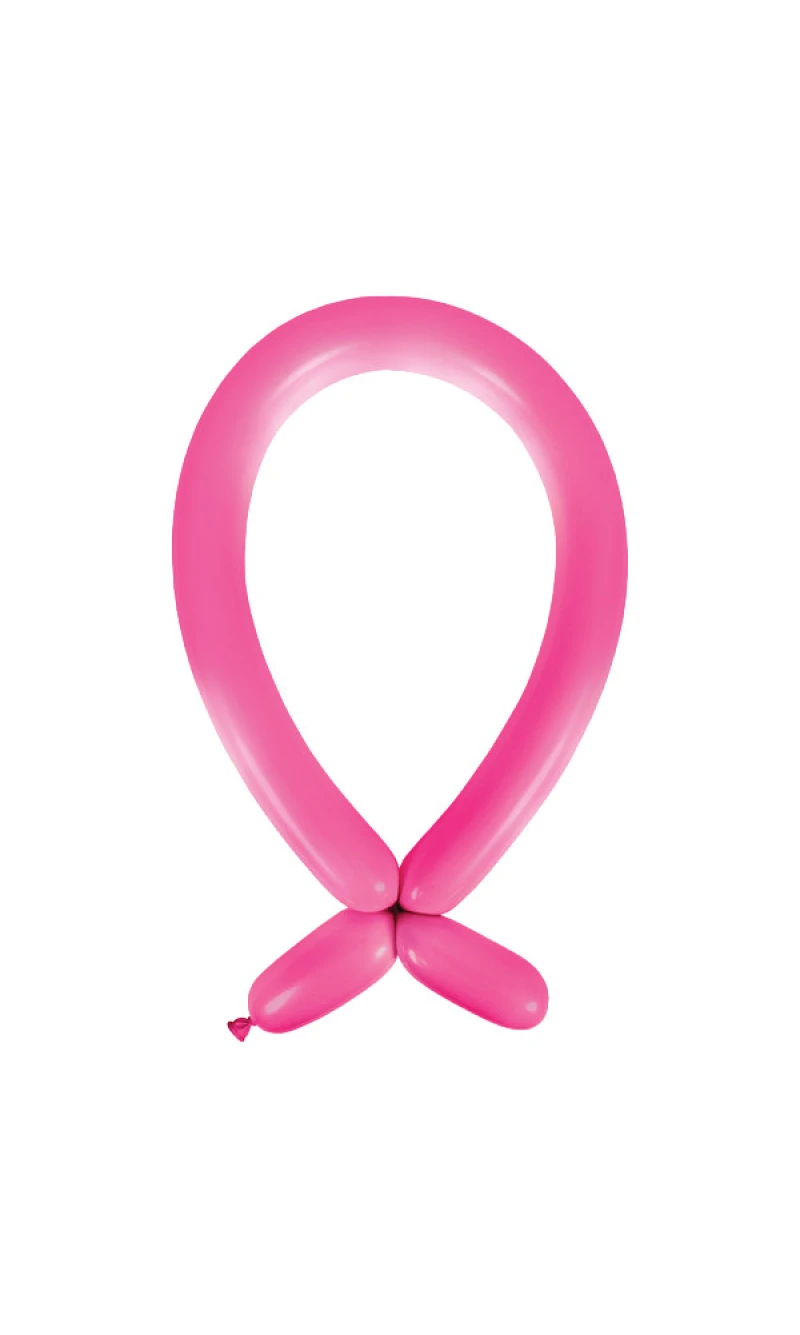 Anagram Modelling Balloon - Fashion Hot Pink  260 - 100pcs