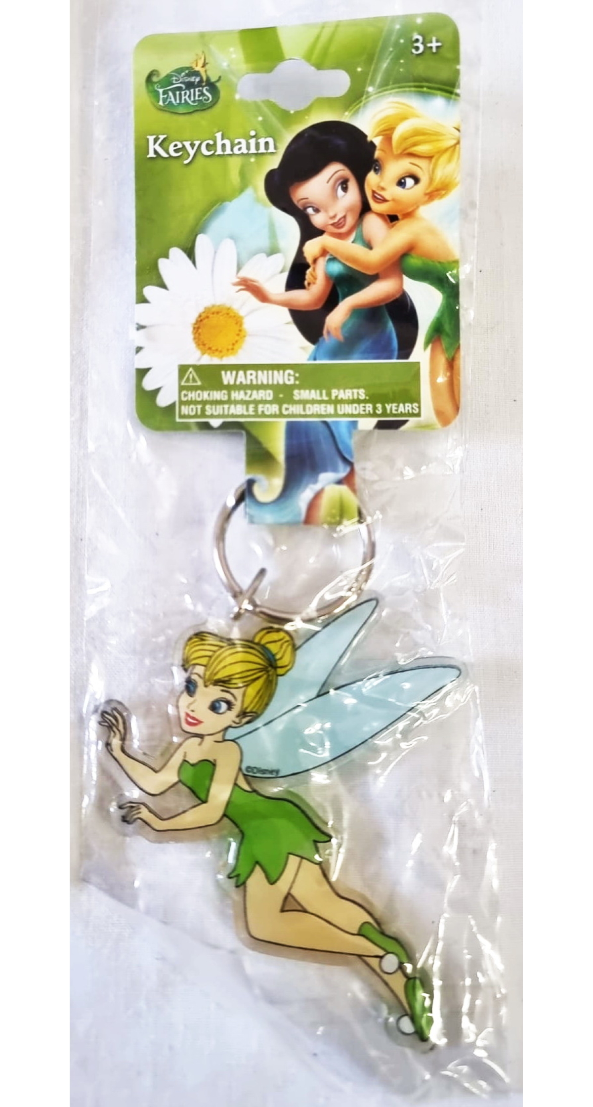 Tinker Bell Plastic Keychain - 7.5x6cm