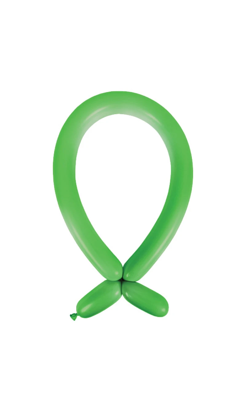 Anagram Modelling Balloon - Standard Festive Green  260 - 100pcs