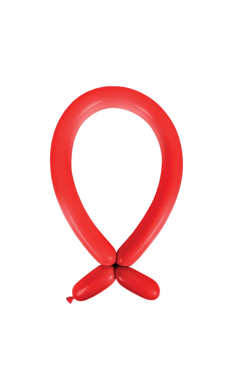 Anagram Modelling Balloon - Standard Apple Red  260 - 100pcs