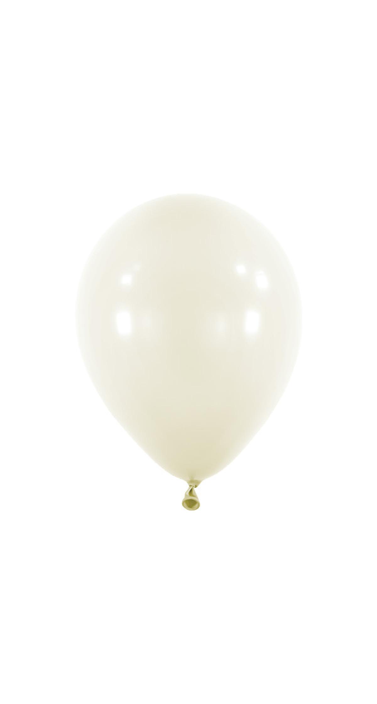 Anagram Latex Balloon - Standard Frosty White  11" RND - 1pc