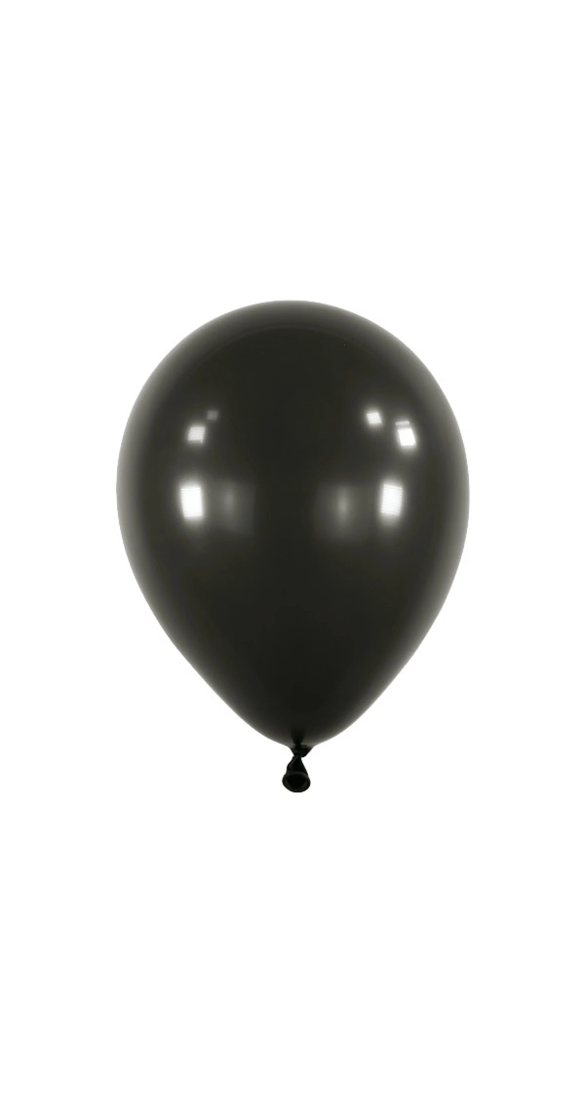Anagram Latex Balloon - Fashion Jet Black  11" RND - 50pcs