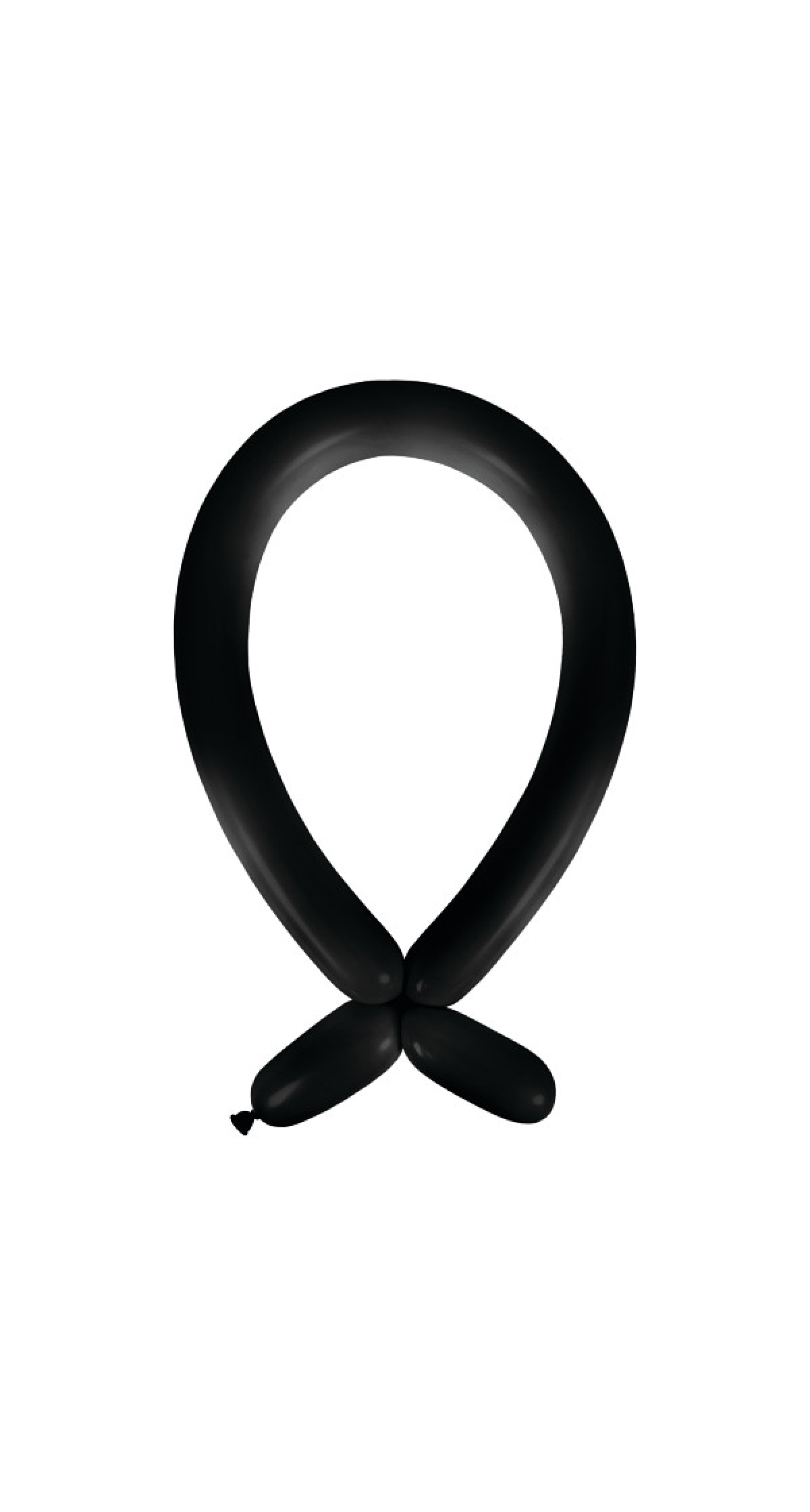 Anagram Modelling Balloon - Fashion Jet Black  260 - 100pcs
