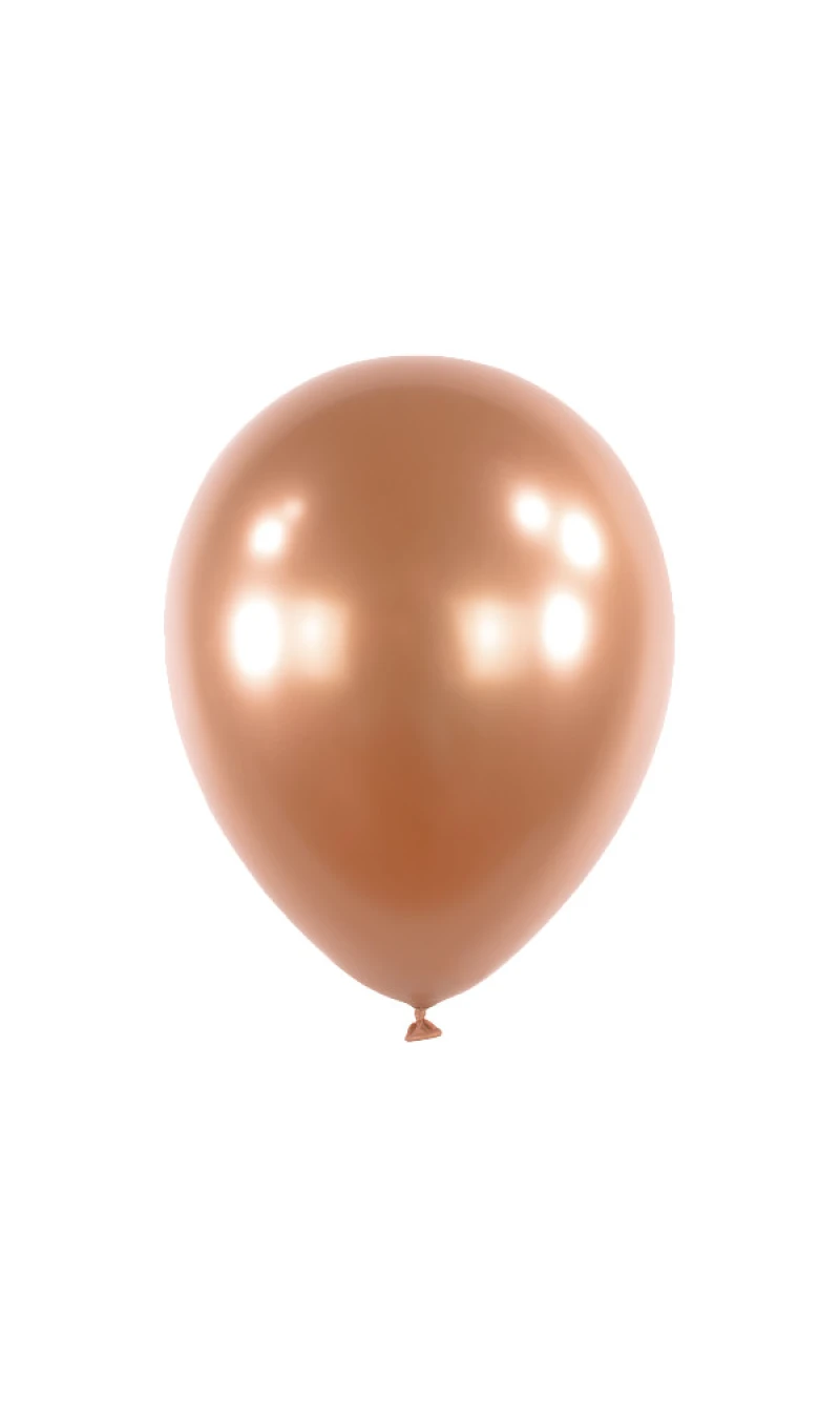 Anagram Latex Balloon - Satin Luxe™ Rose Copper 11" RND - 50pcs