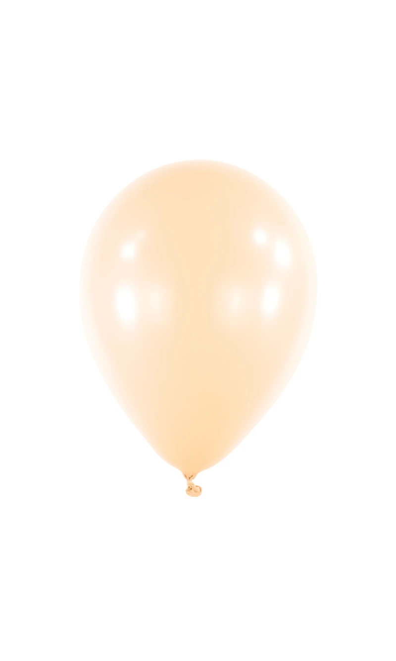 Anagram Latex Balloon - Macaron Peach  11" RND - 50pcs