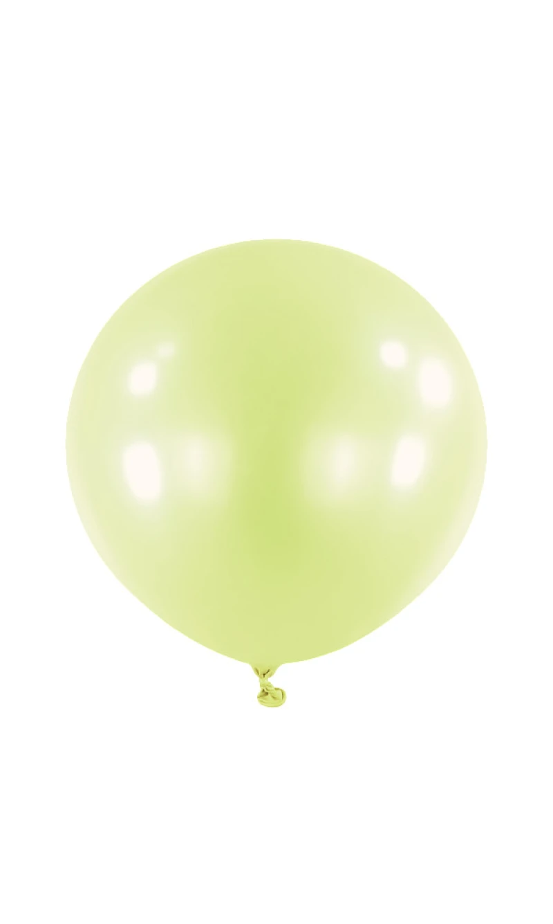 Anagram Latex Balloon - Macaron Pistachio  24" RND - 1pc